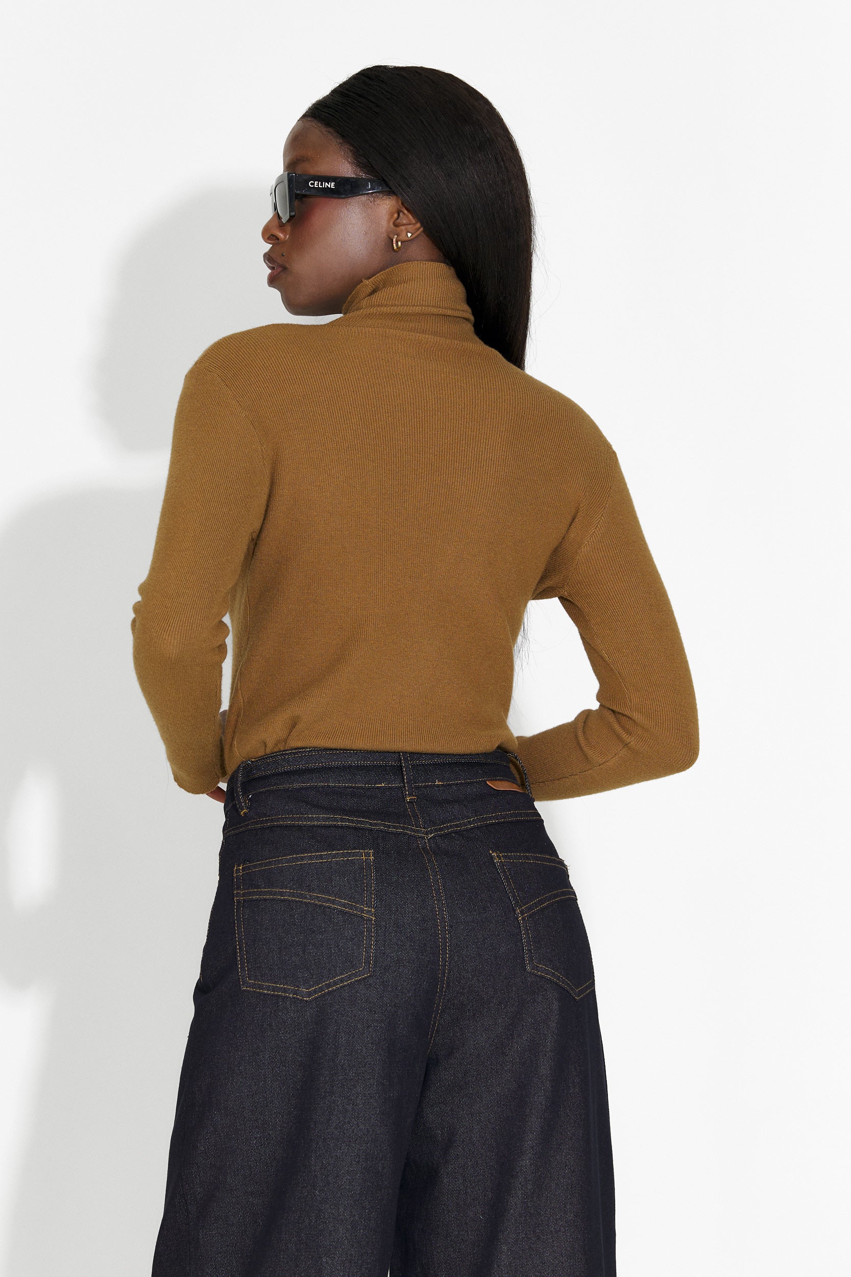 Helanca dama casual maro Invera Bogas