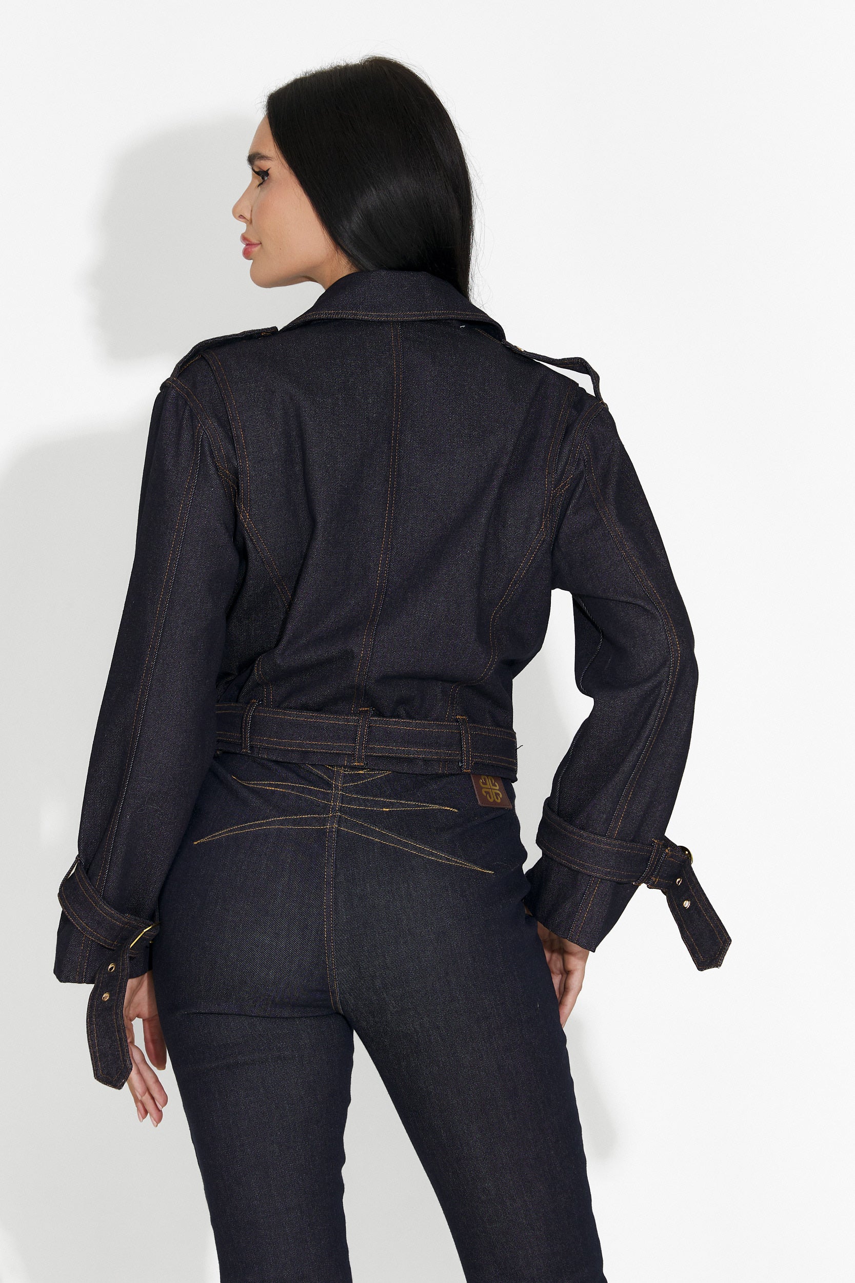 Jacheta blug dama casual bleumarin Renatia Bogas