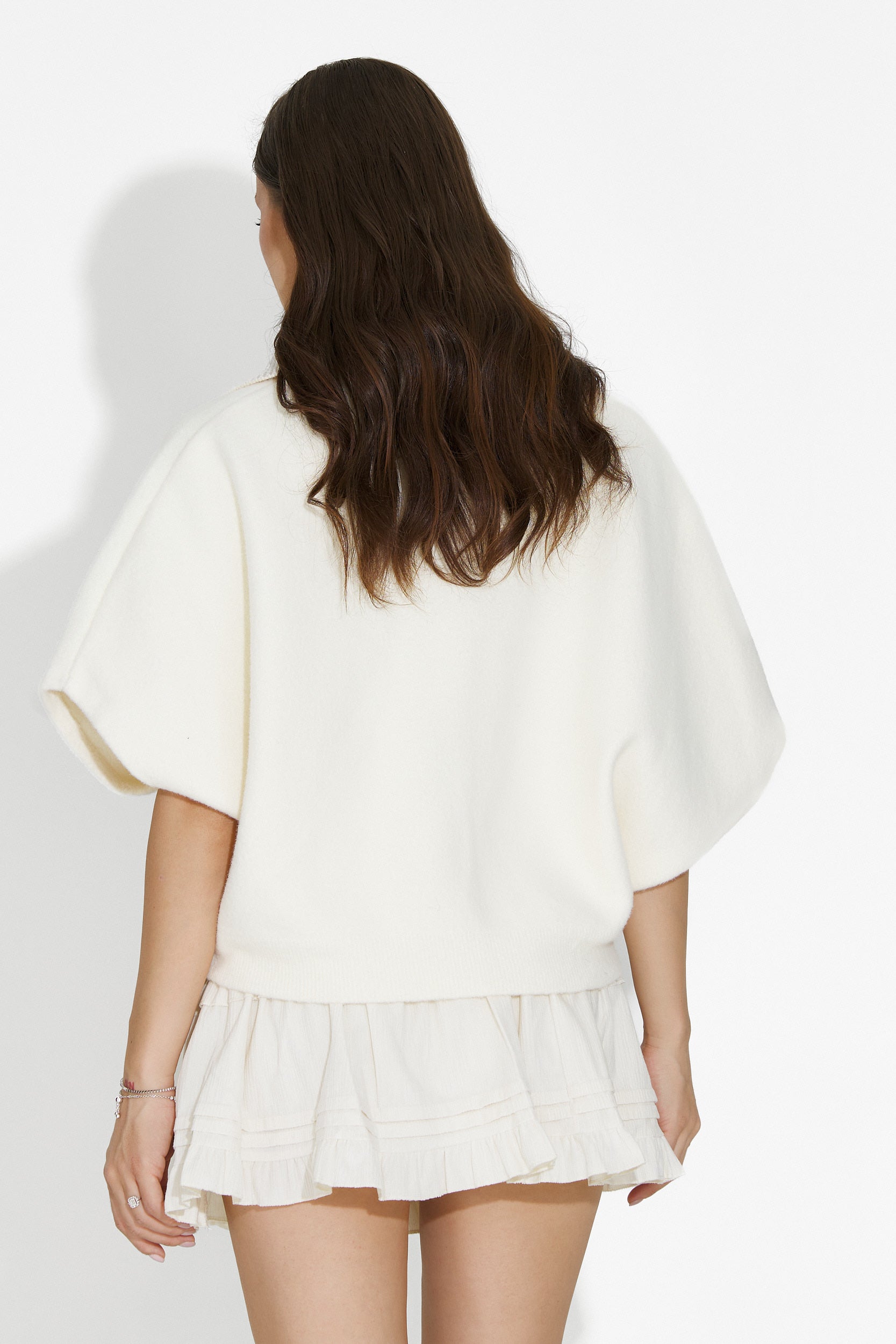 Jacheta dama casual bej Cariolia Bogas