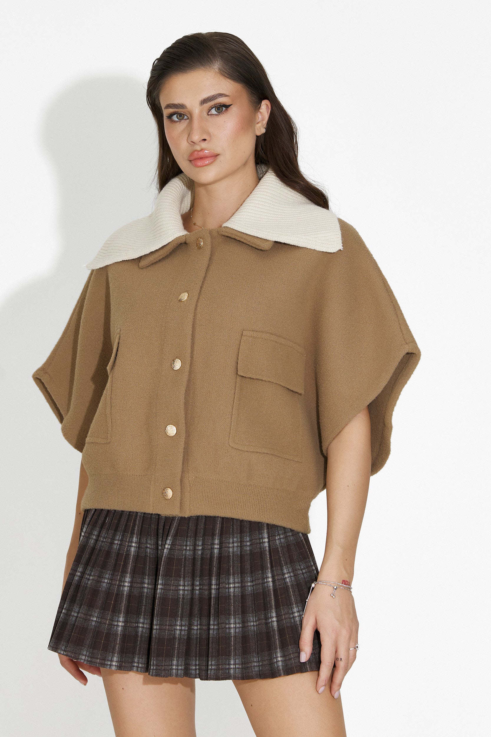 Jacheta dama casual maro Cariolia Bogas