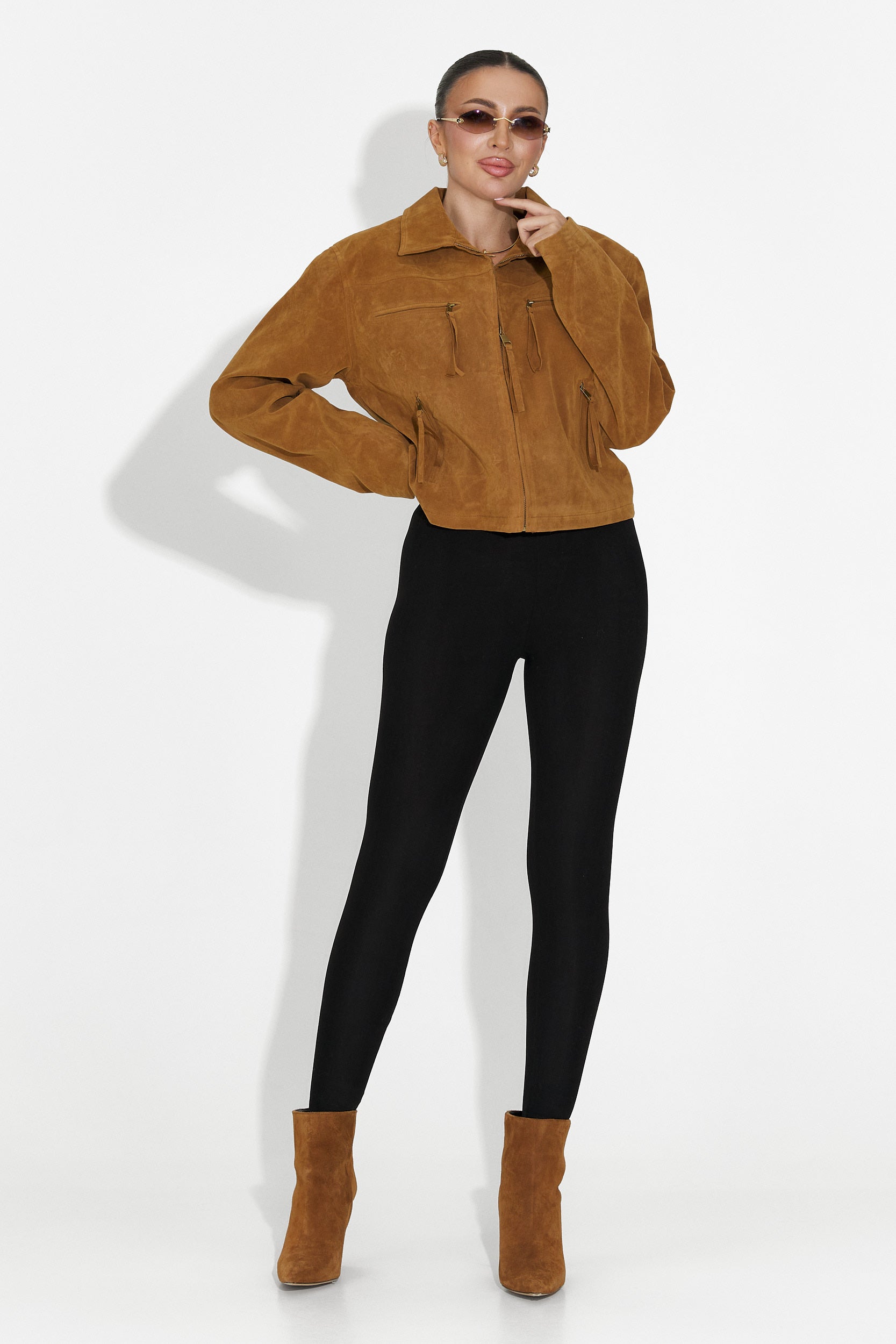 Jacheta dama casual maro Marivora Bogas