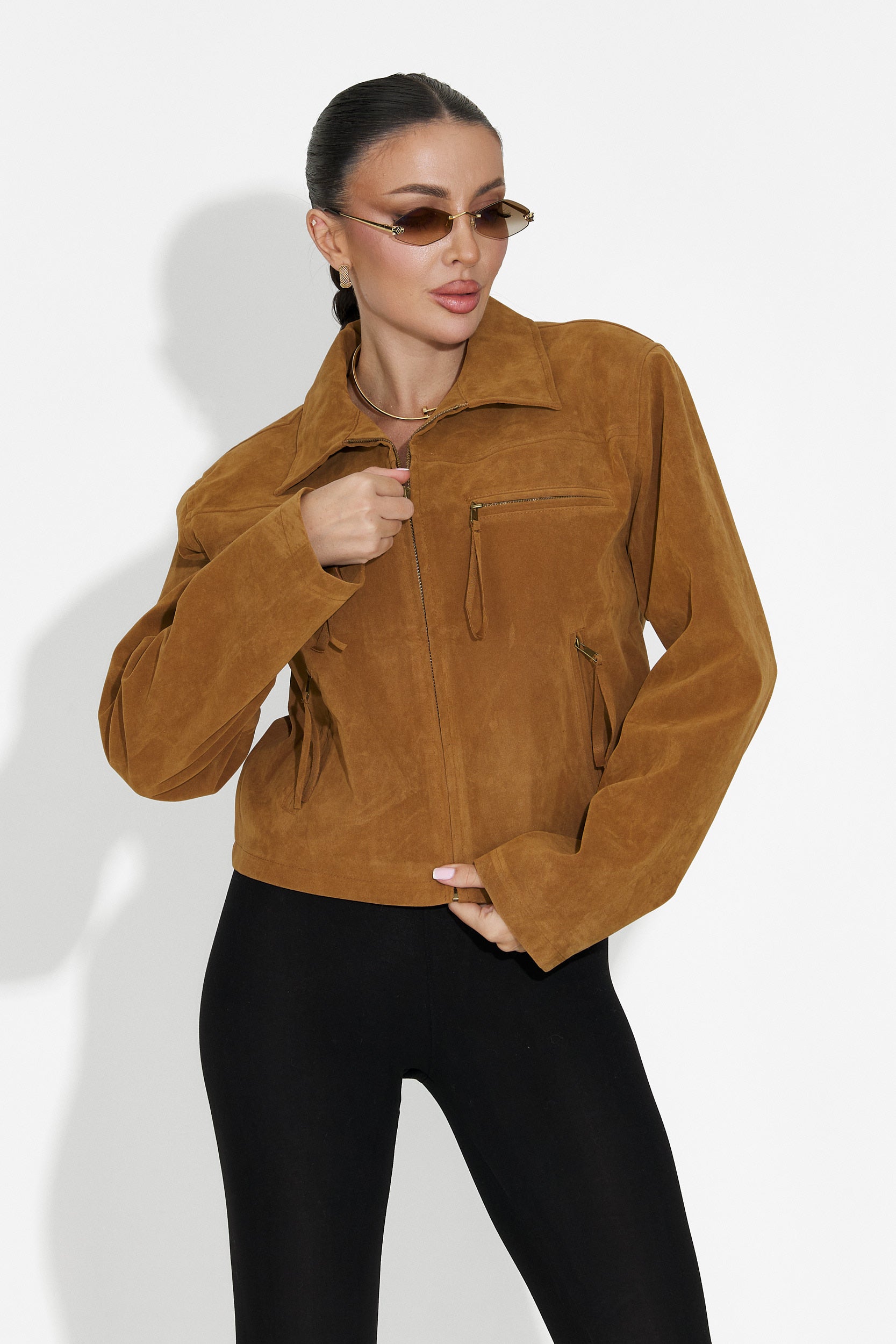 Jacheta dama casual maro Marivora Bogas