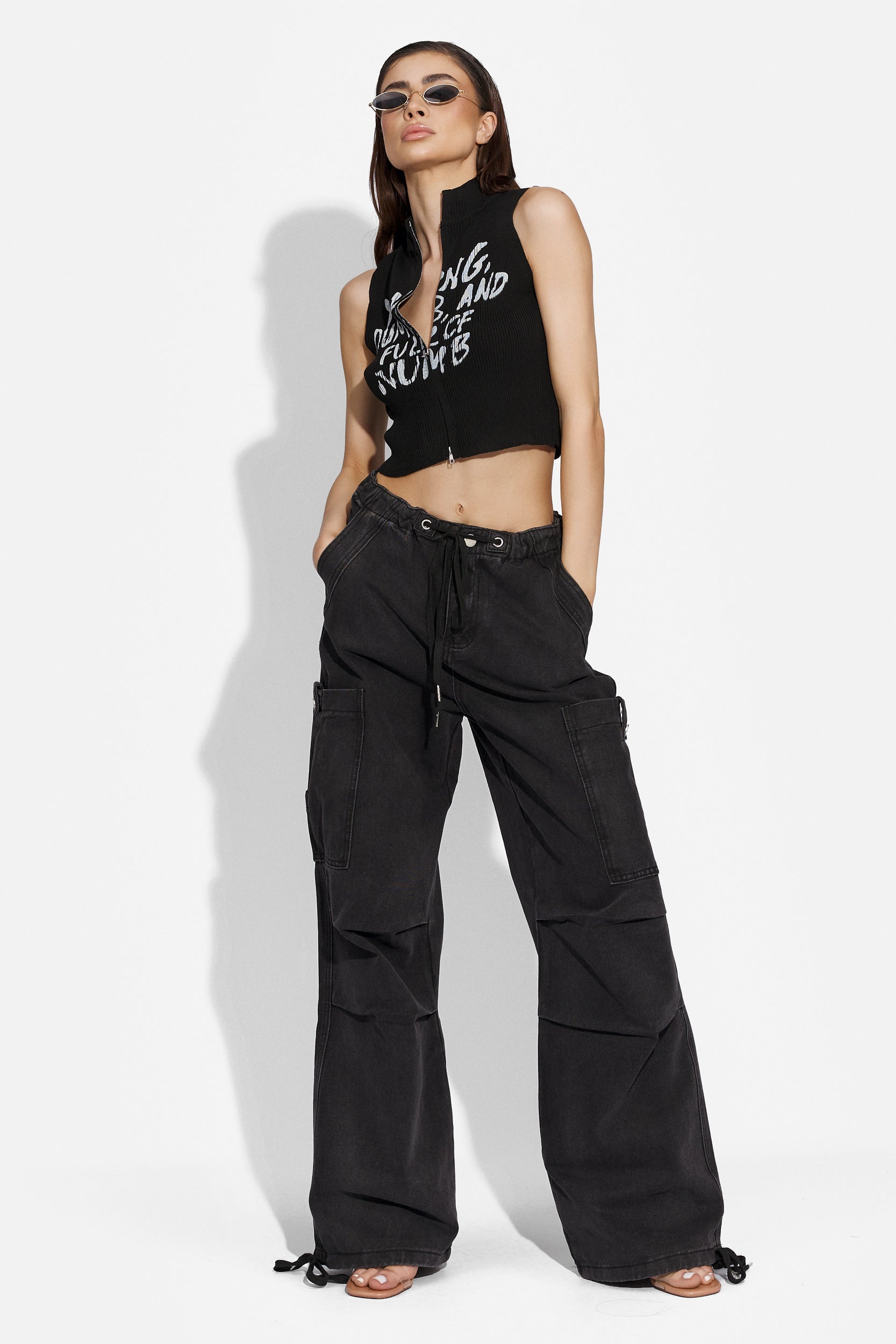 Maiou dama casual negru Bryona Bogas