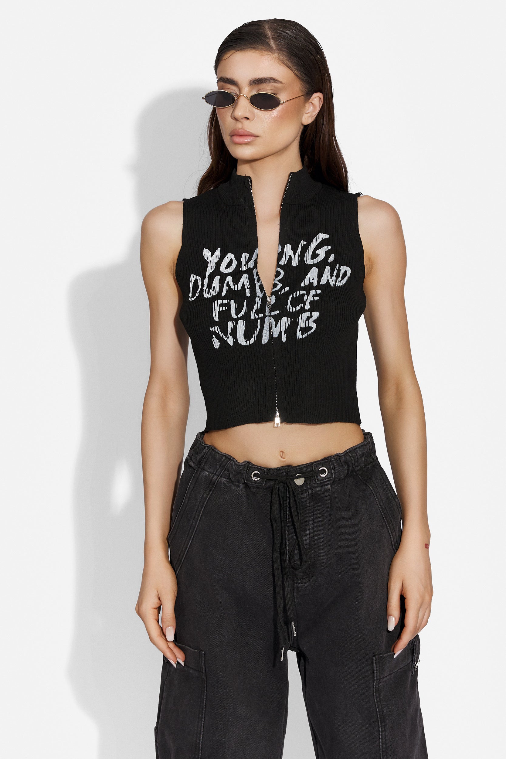 Maiou dama casual negru Bryona Bogas