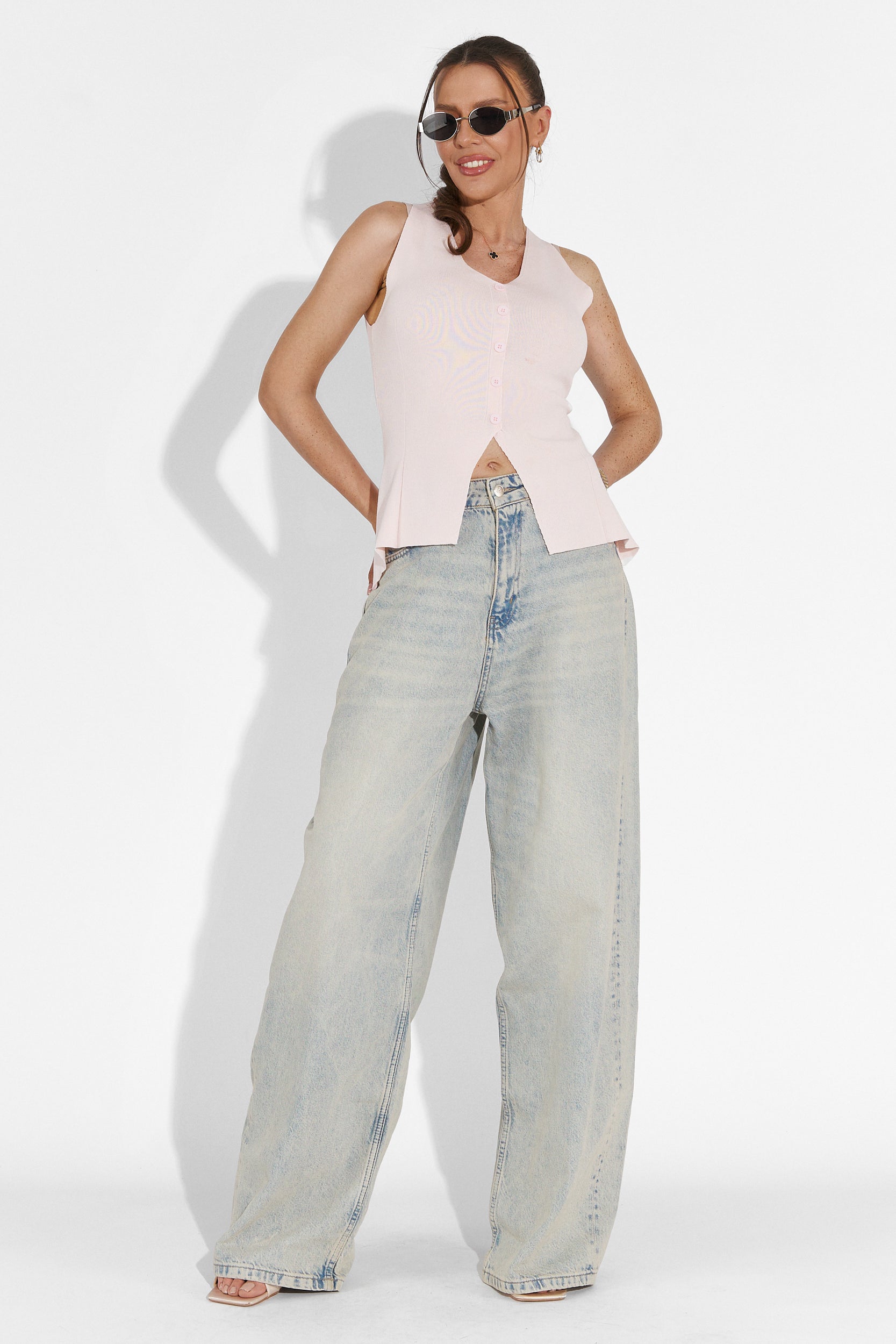 Maiou dama casual roz Cadiz Bogas