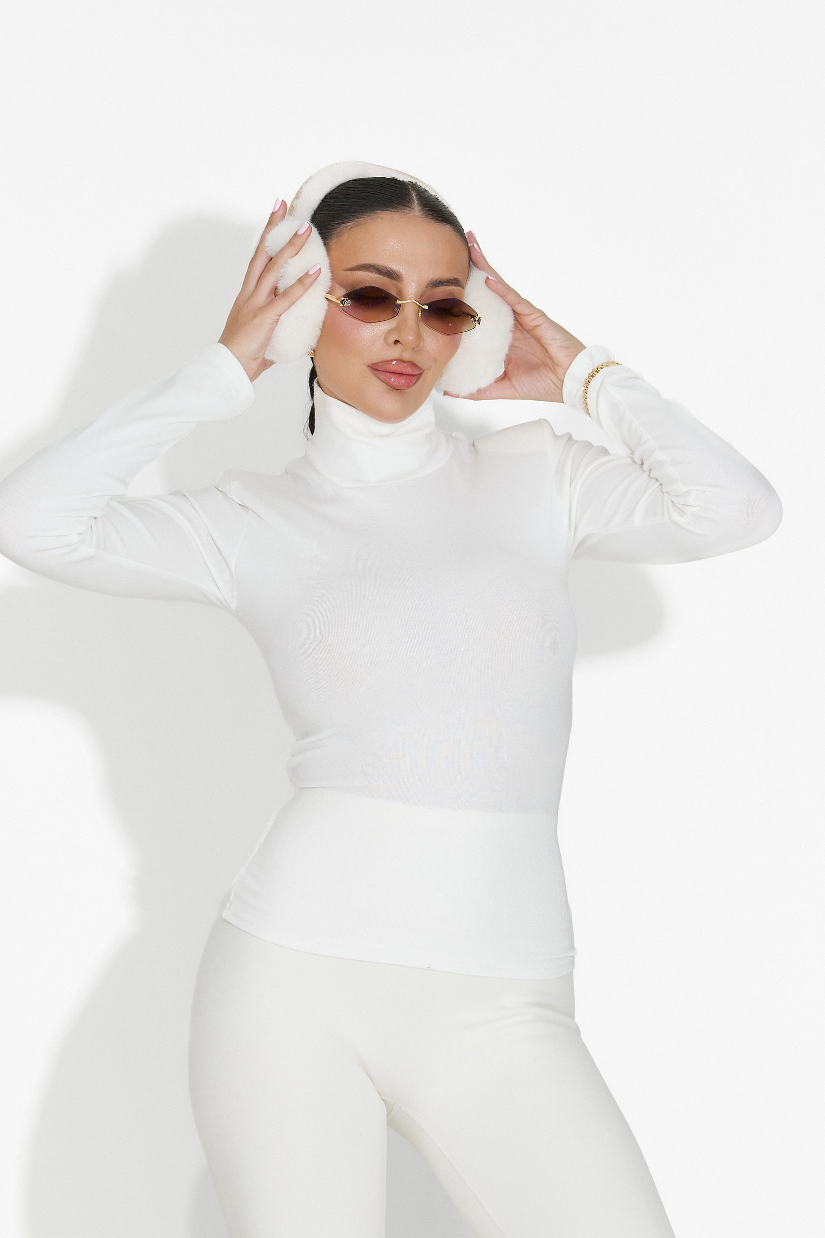 Maleta dama casual alba Oziana Bogas