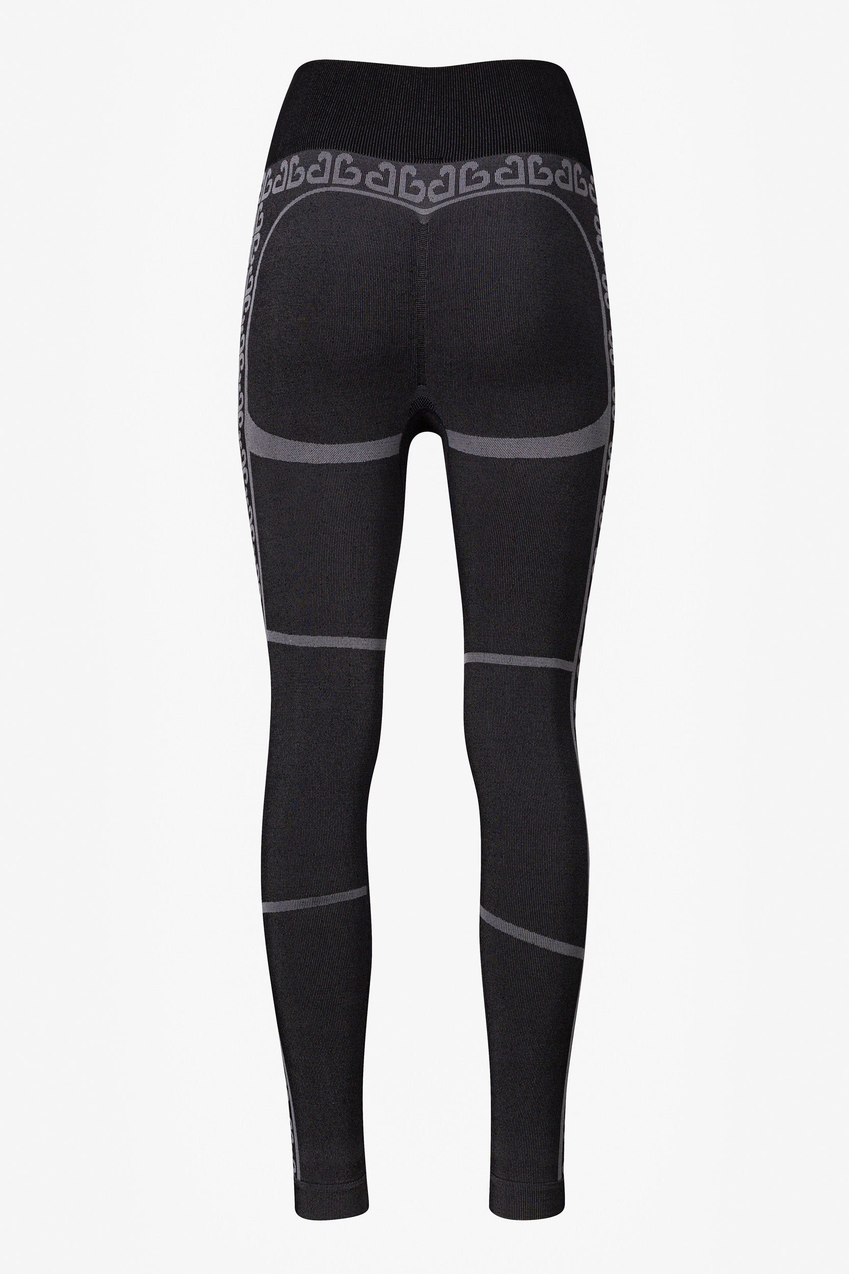 Pantaloni dama casual negri Seamless Bogas