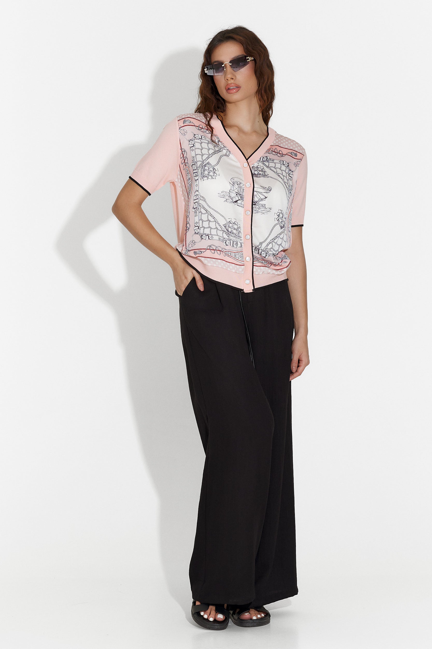 Pantaloni dama casual negru Mason Bogas