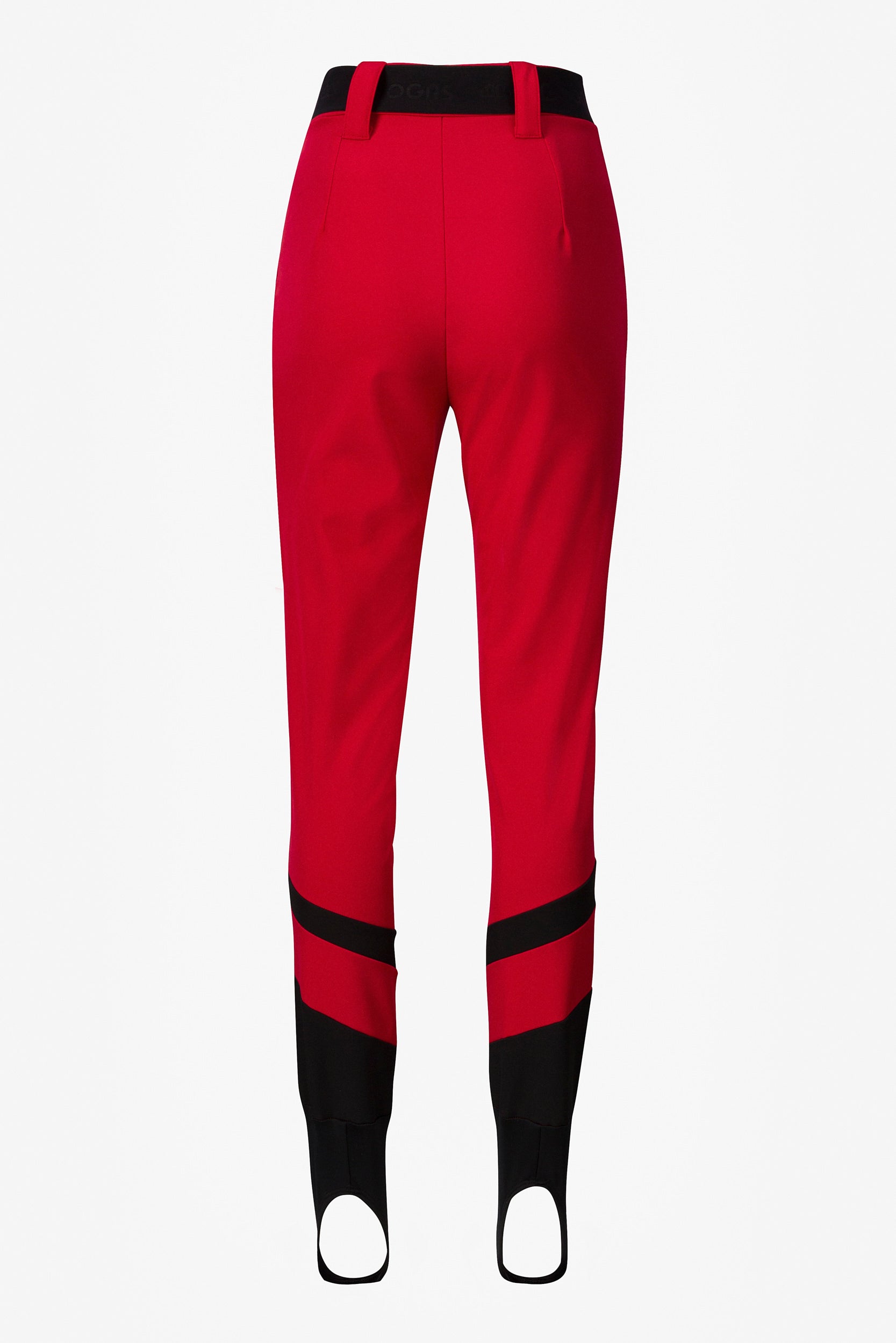 Pantaloni ski dama rosii Lorya Bogas