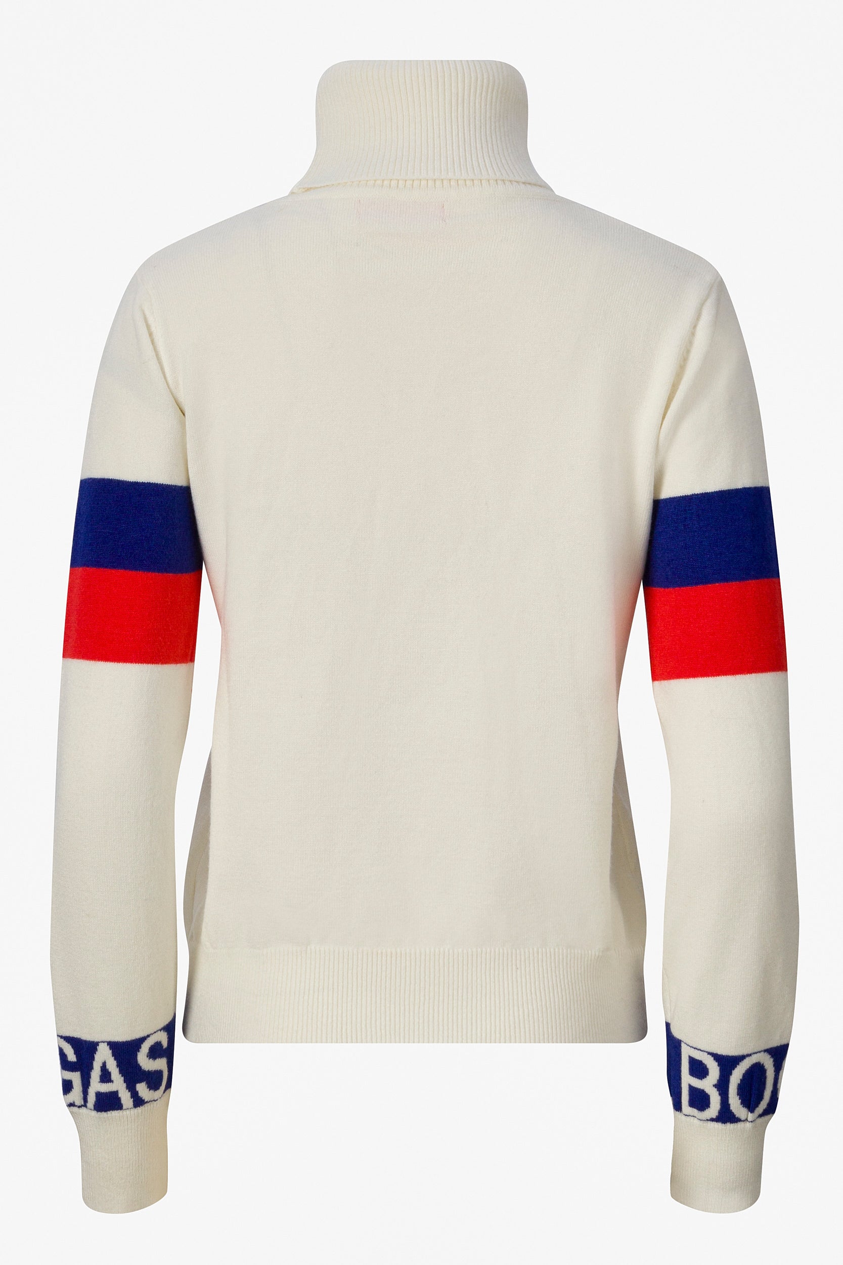 Pulover dama casual alb Geana Bogas