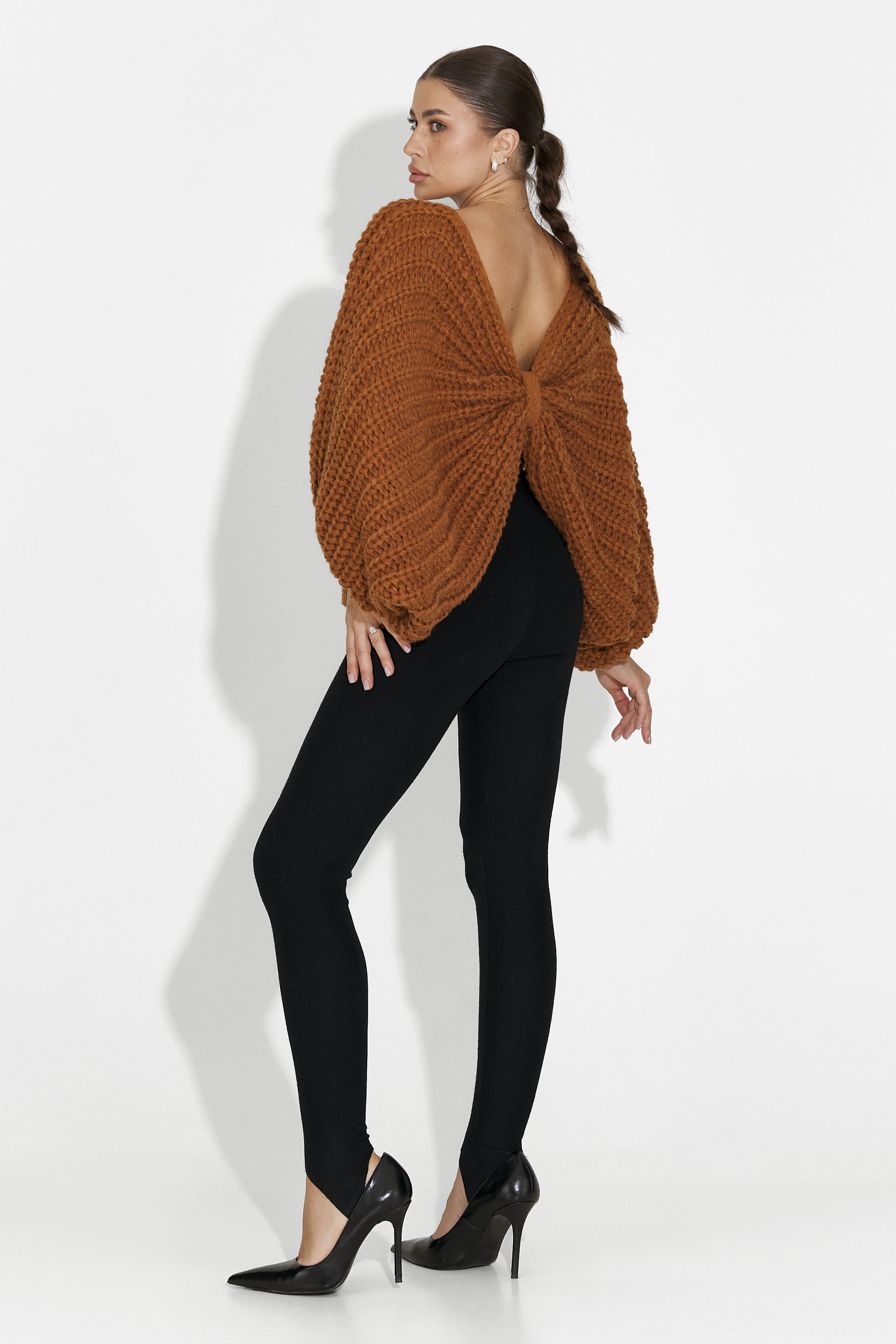 Pulover dama casual maro Raviana Bogas