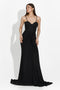Rochie dama lunga neagra Alexandria Bogas