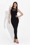 Rochie dama lunga neagra Shaile Bogas