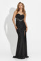 Rochie dama lunga neagra Sonya Bogas