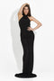Rochie dama lunga neagra Tresie Bogas