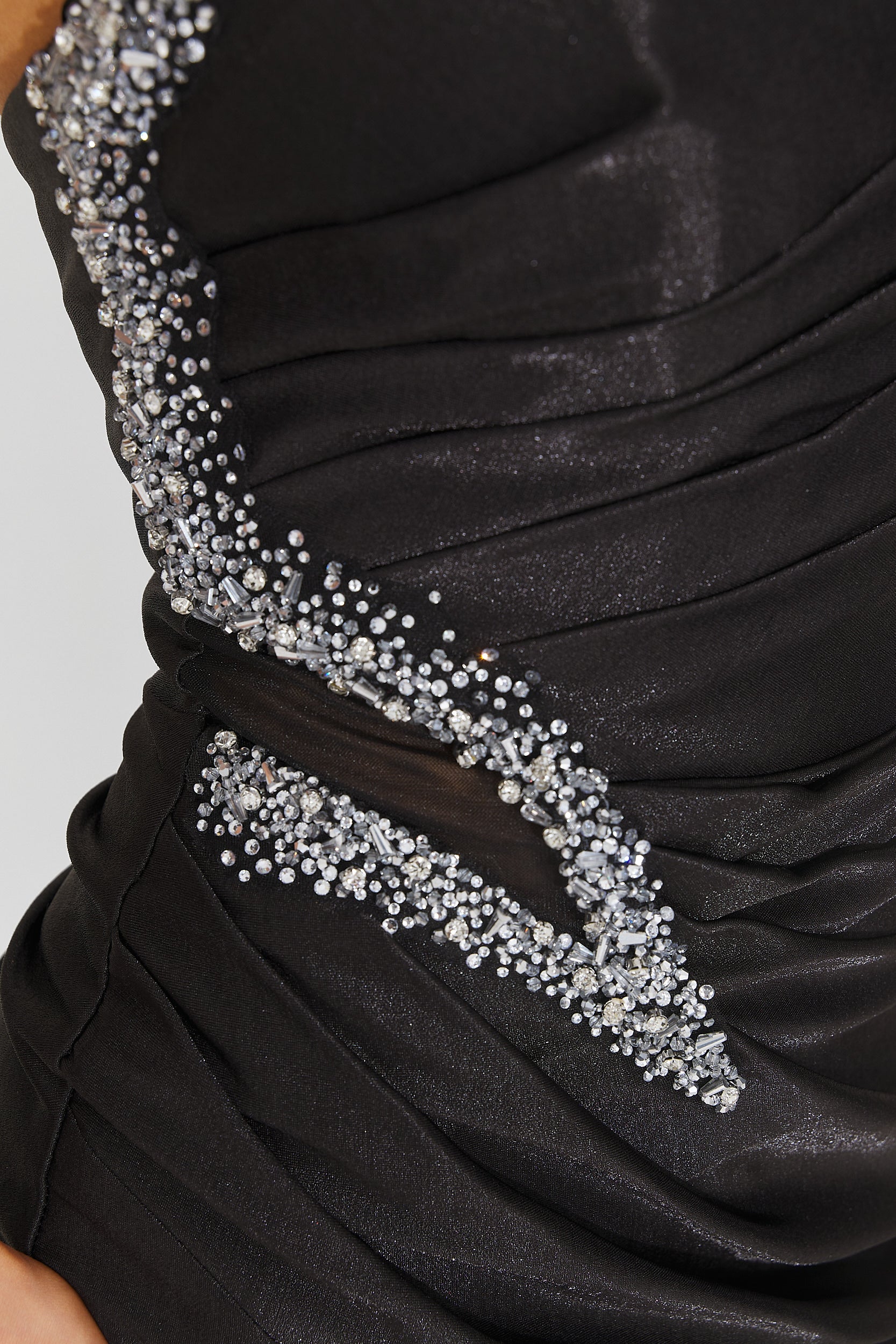 Rochie dama lunga neagra Vonie Bogas