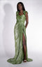 Rochie dama lunga verde Belabisa Bogas