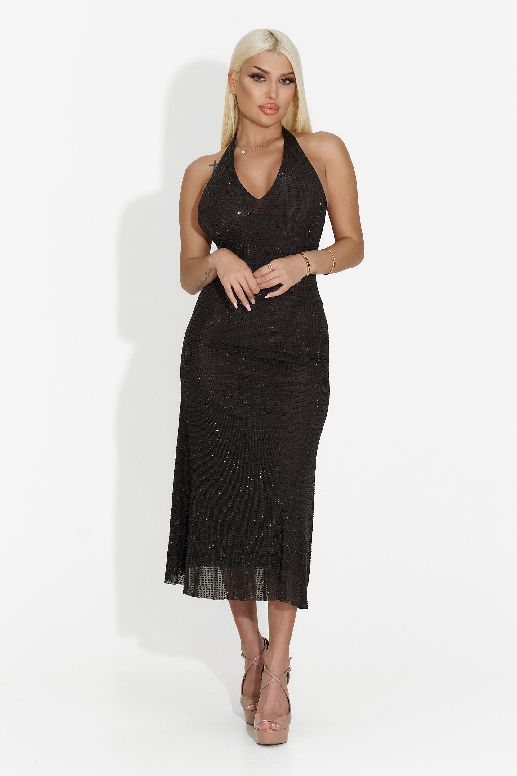 Rochie dama scurta neagra Abras Bogas