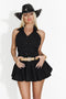 Rochie dama scurta neagra Fabrizio Bogas