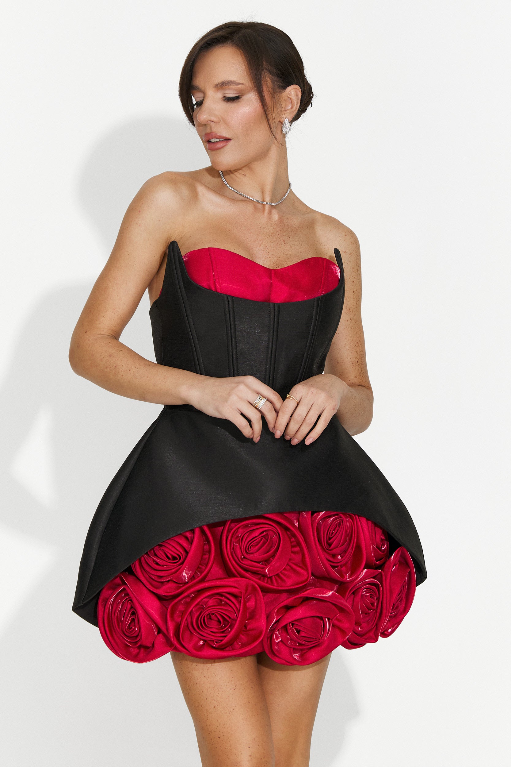 Rochie dama scurta neagra Grahe Bogas