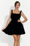 Rochie dama scurta neagra Narcisia Bogas