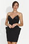 Rochie dama scurta neagra Nasiera Bogas