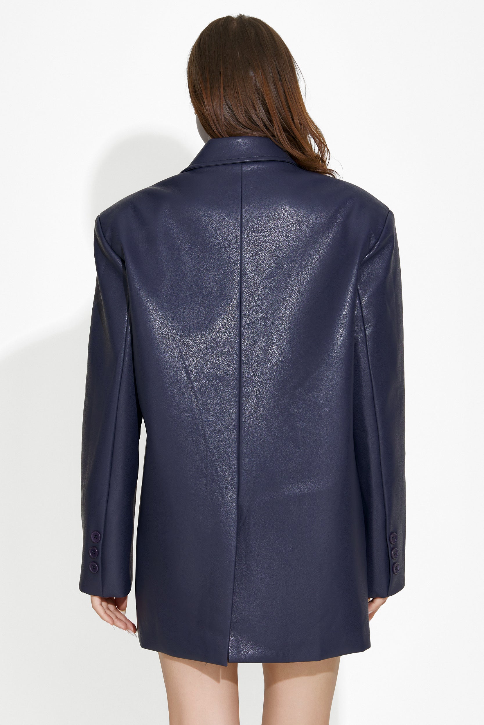 Sacou dama elegant bleumarin Midisa Bogas