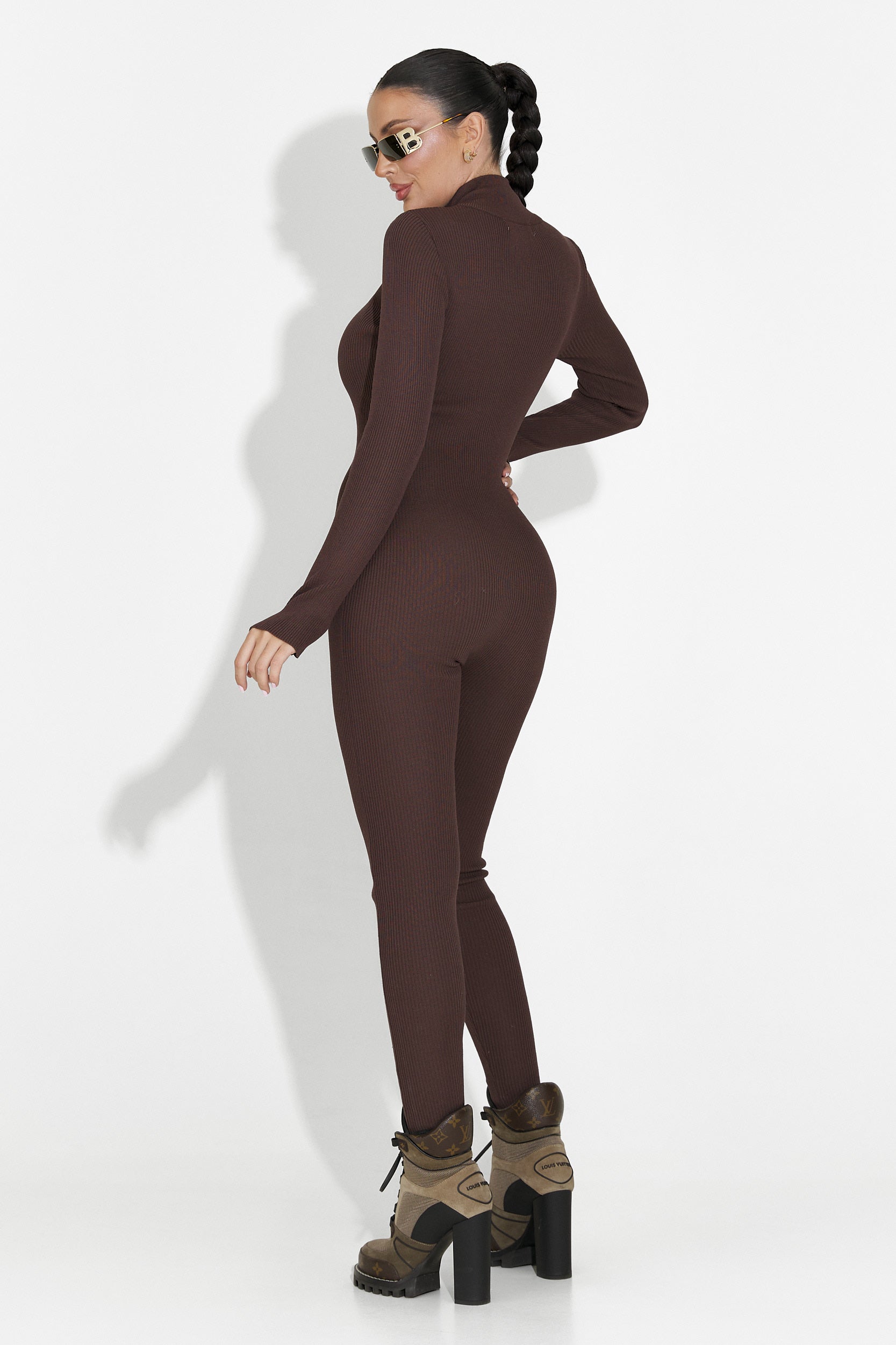 Salopeta dama casual maro Elivra Bogas