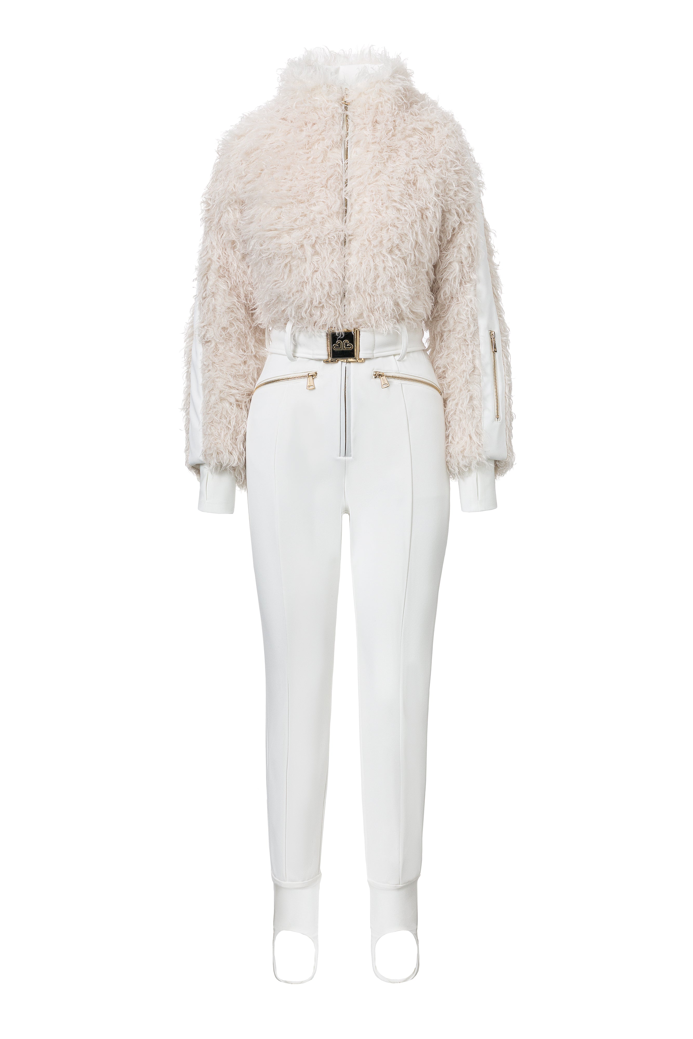 Salopeta ski casual alba Alycia Bogas