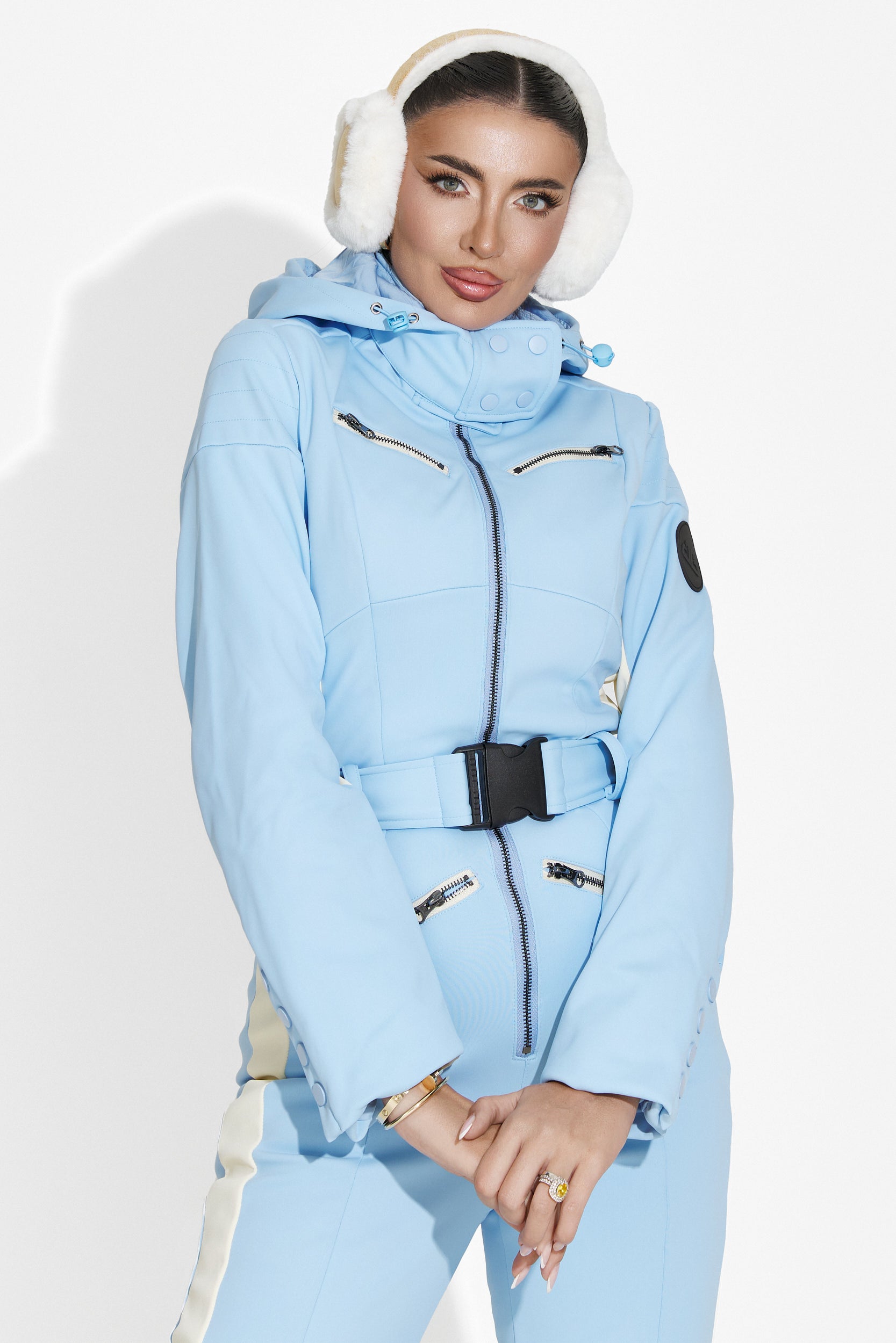 Salopeta ski casual bleu Driana Bogas