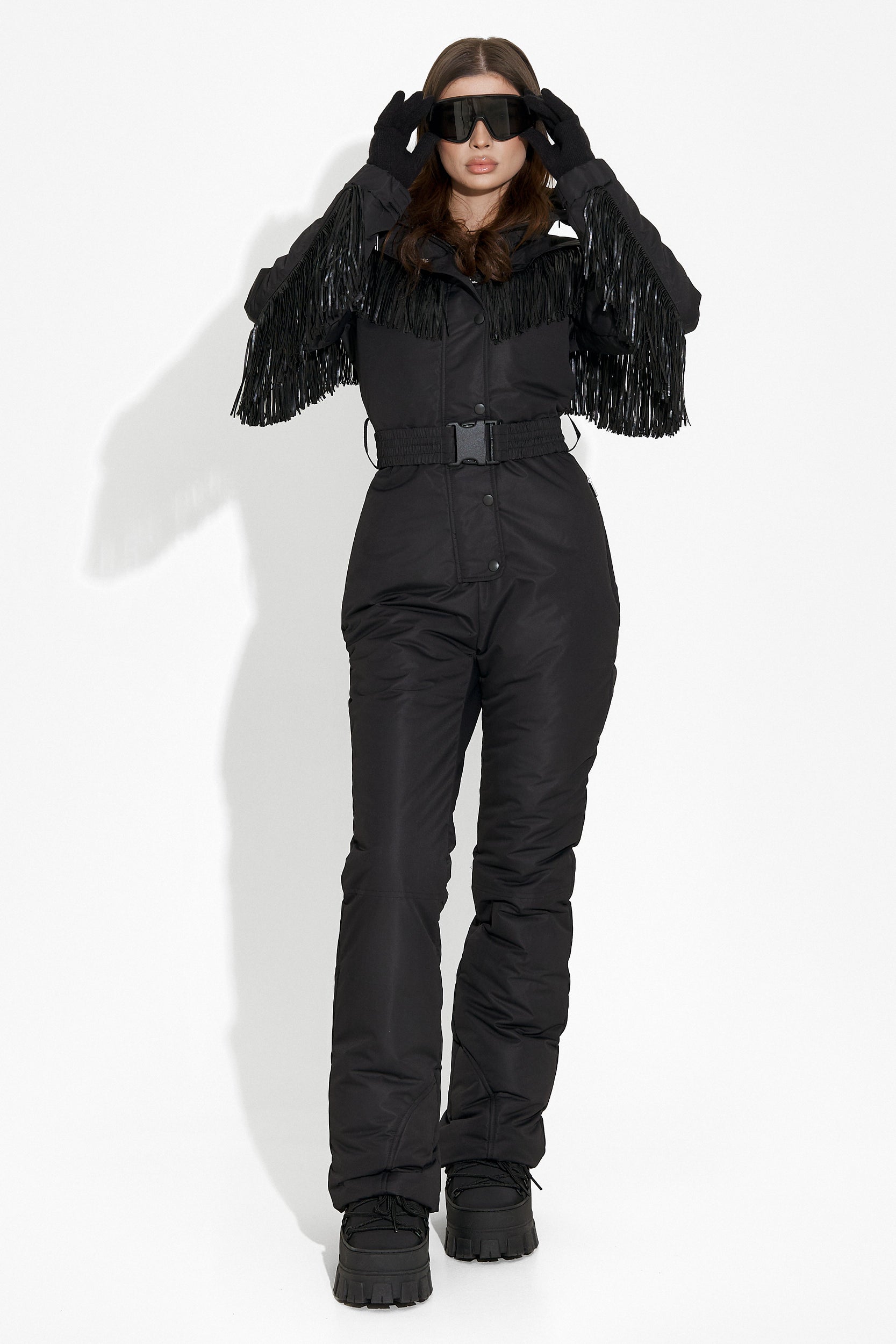 Salopeta ski casual neagra Ritanya Bogas