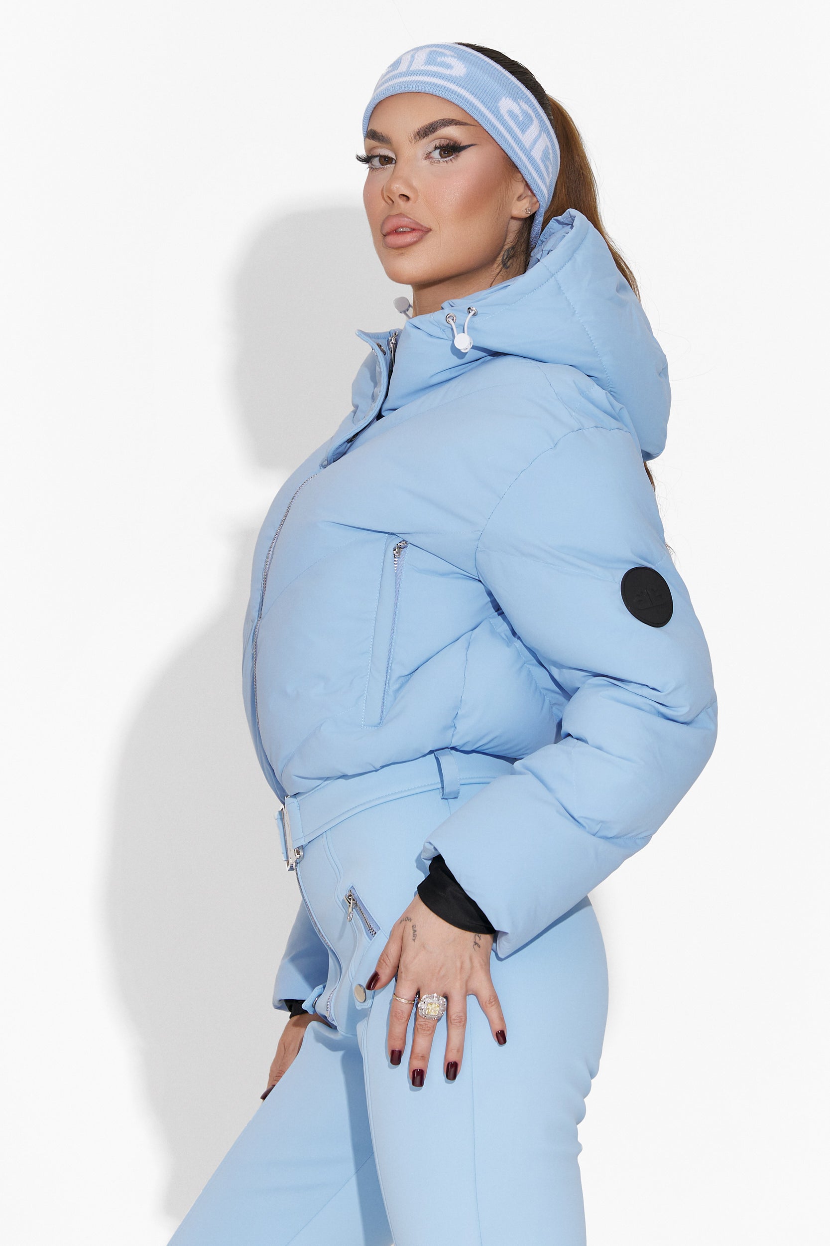 Salopeta ski dama bleu Vibranty Bogas