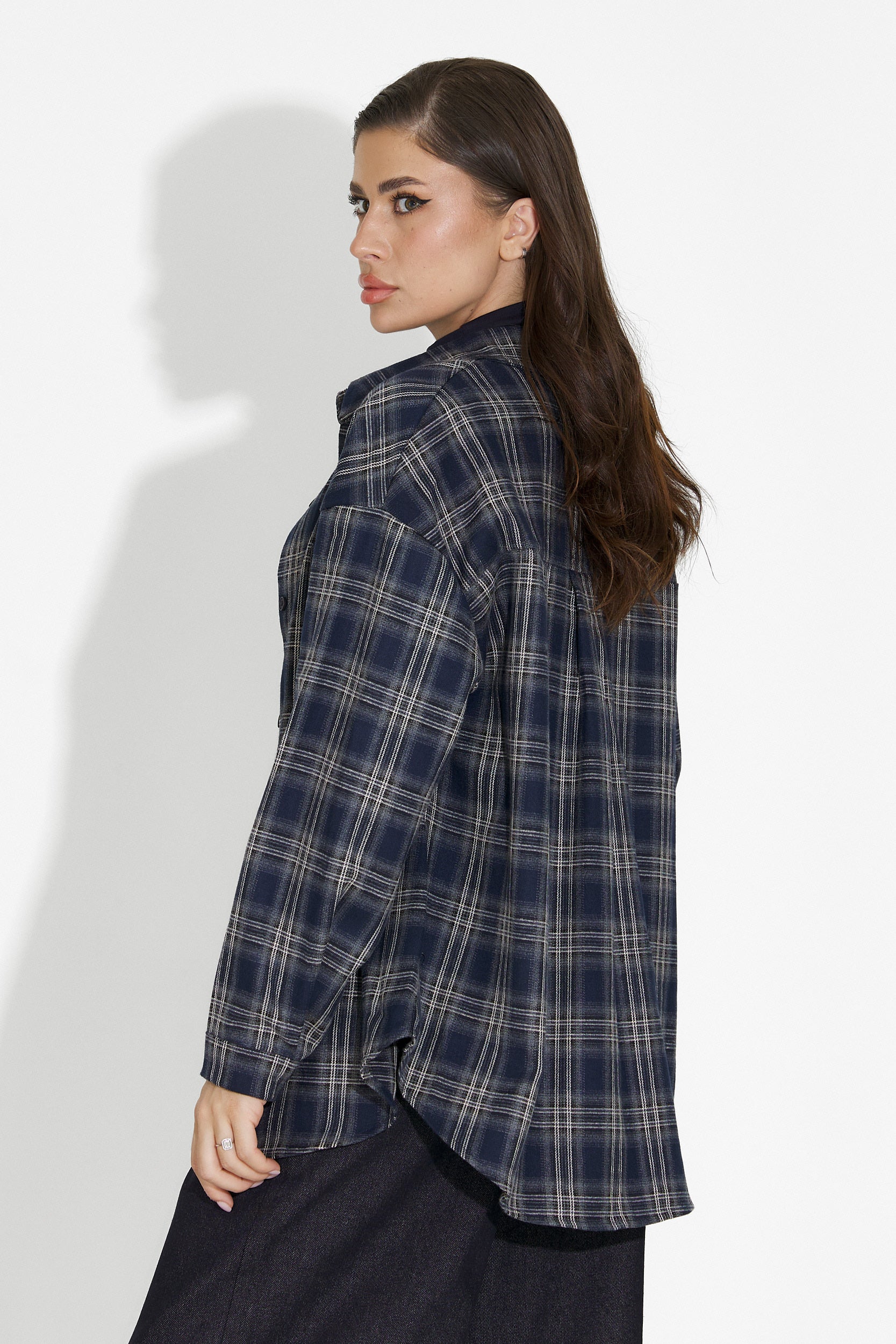 Set dama camasa + maiou bleumarin Arlete Bogas