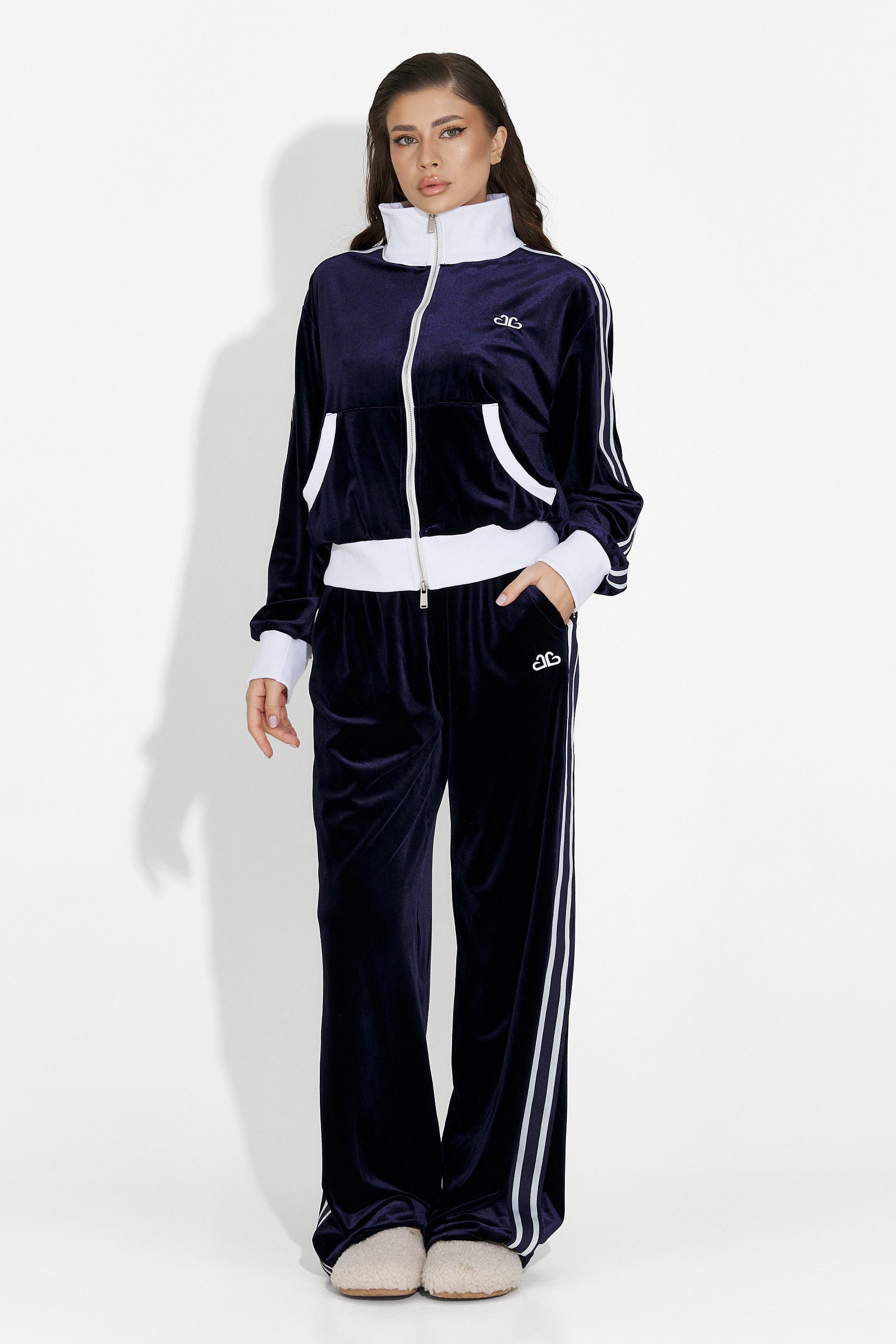 Trening dama casual bleumarin Chanela Bogas