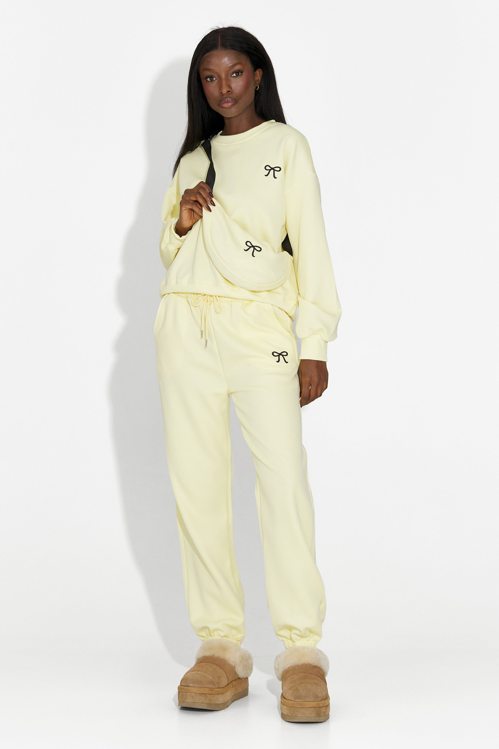 Trening dama casual galben Serelis Bogas