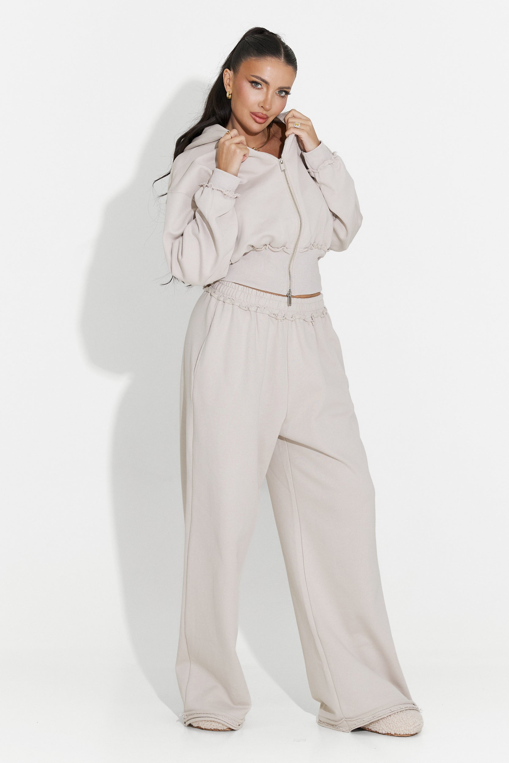 Trening dama casual grej Seloria Bogas