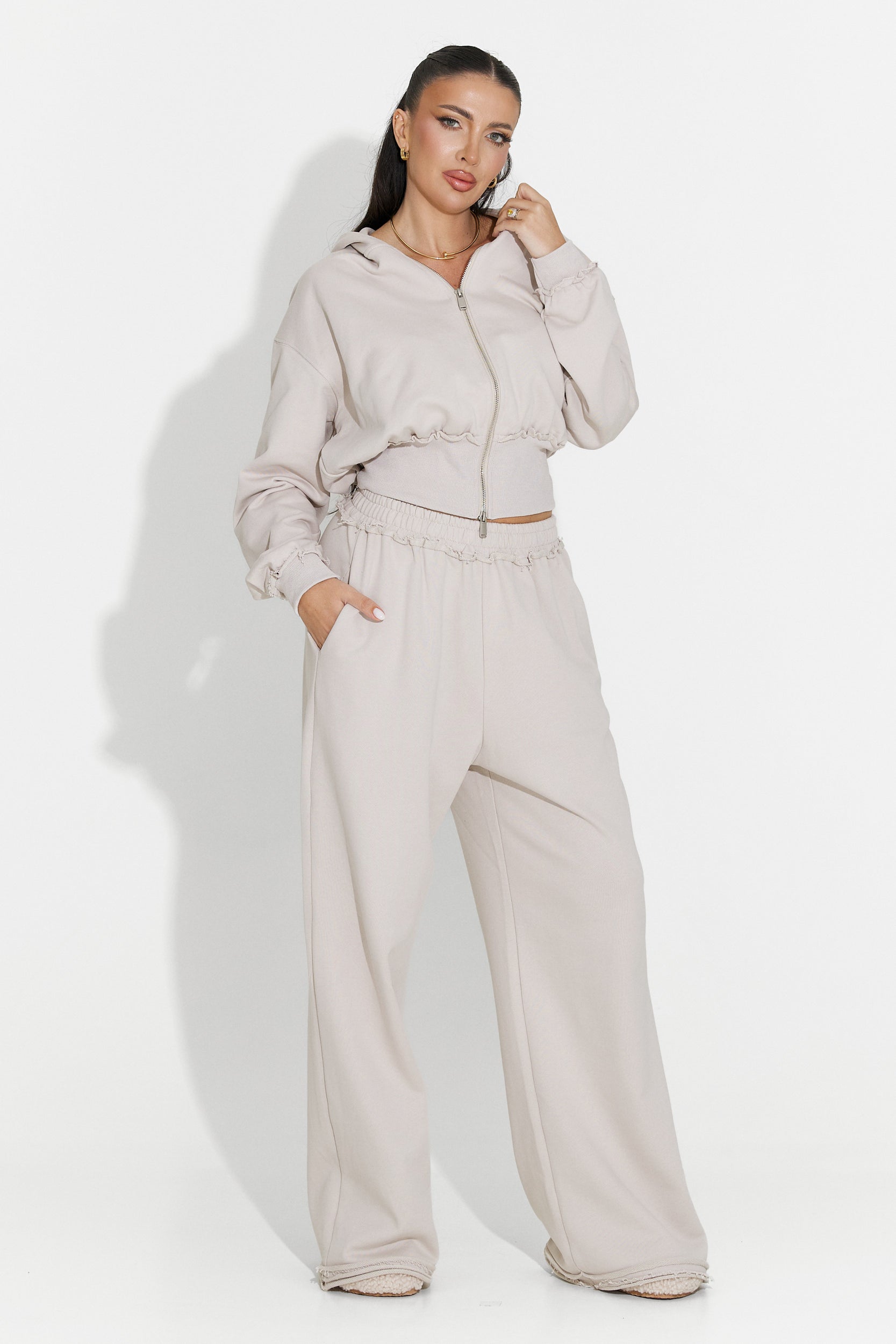 Trening dama casual grej Seloria Bogas