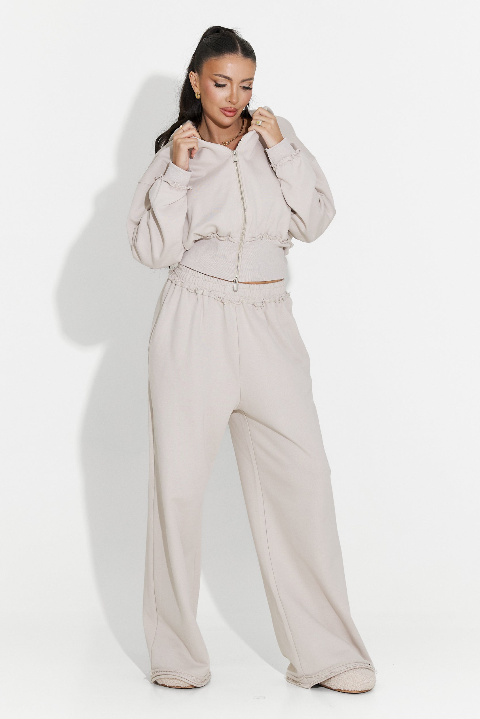 Trening dama casual grej Seloria Bogas