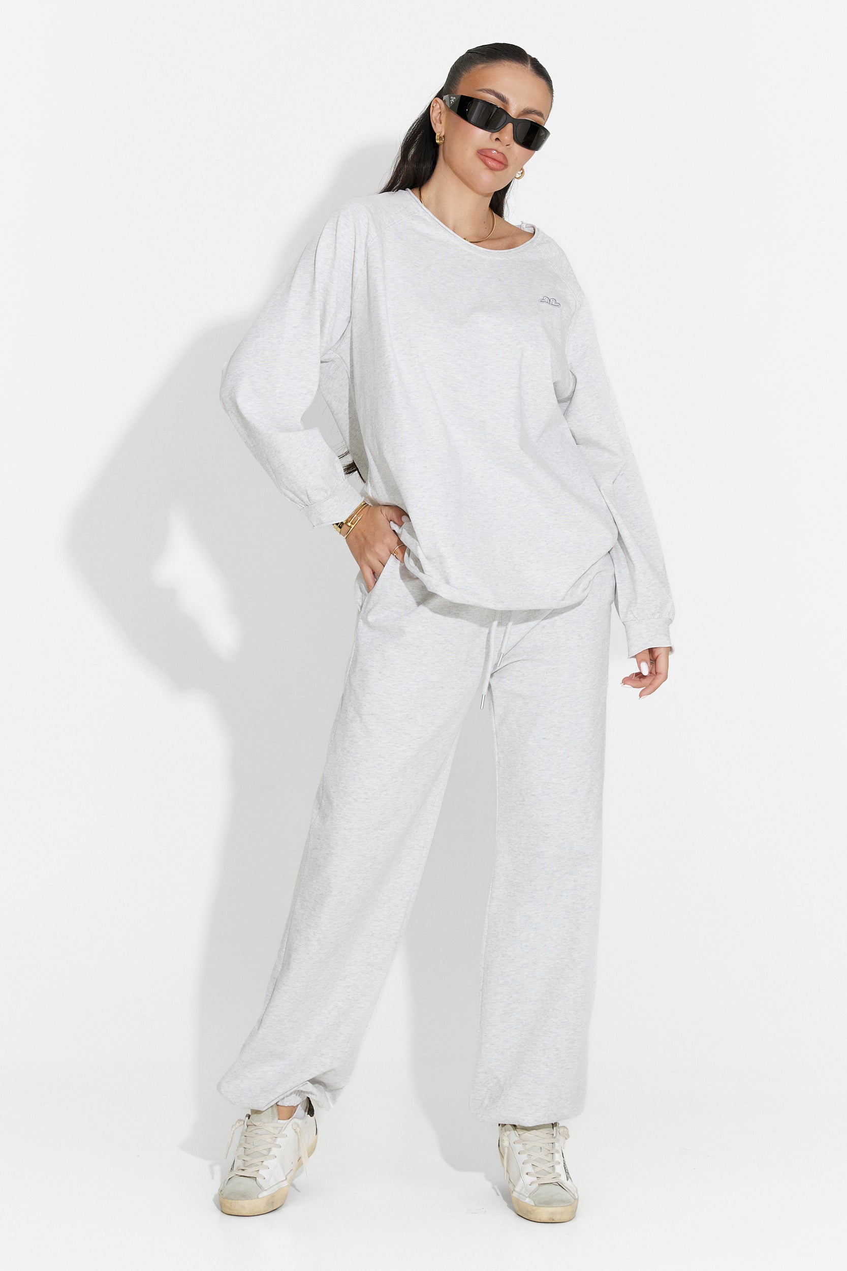 Trening dama casual gri Clavira Bogas