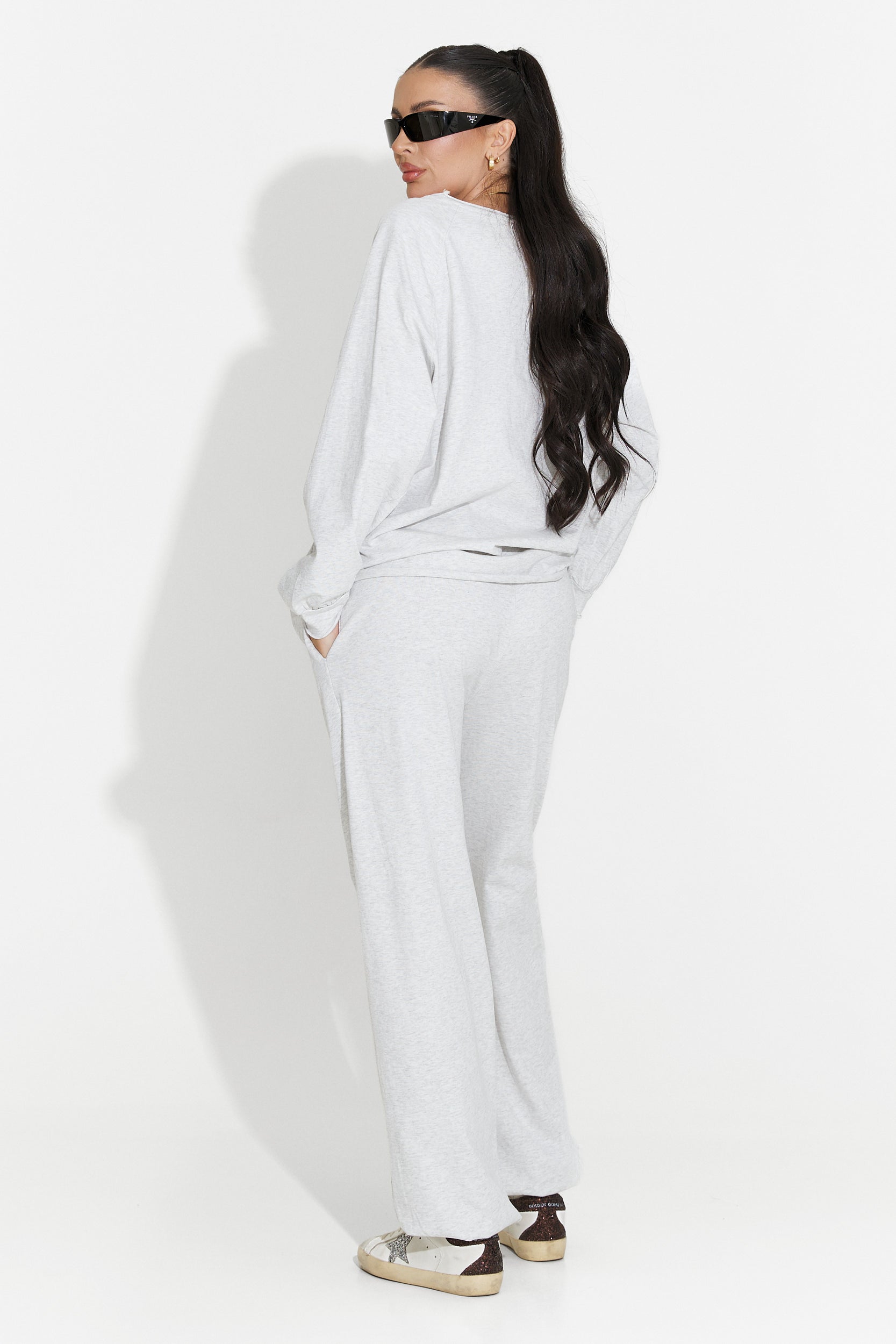 Trening dama casual gri Clavira Bogas