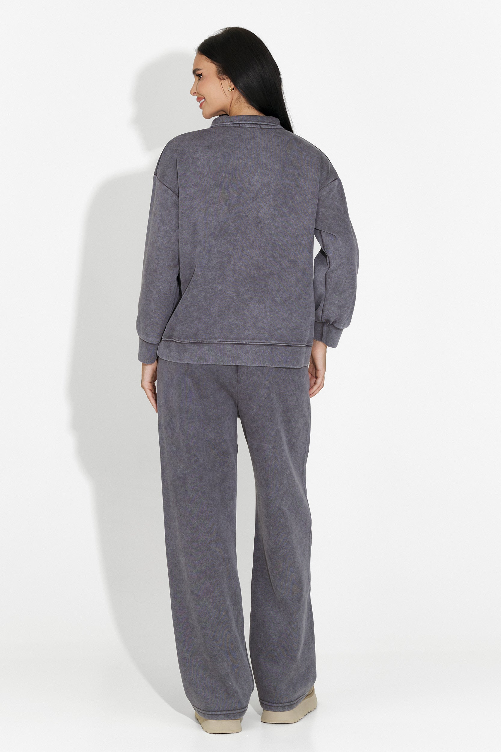 Trening dama casual gri Dionea Bogas