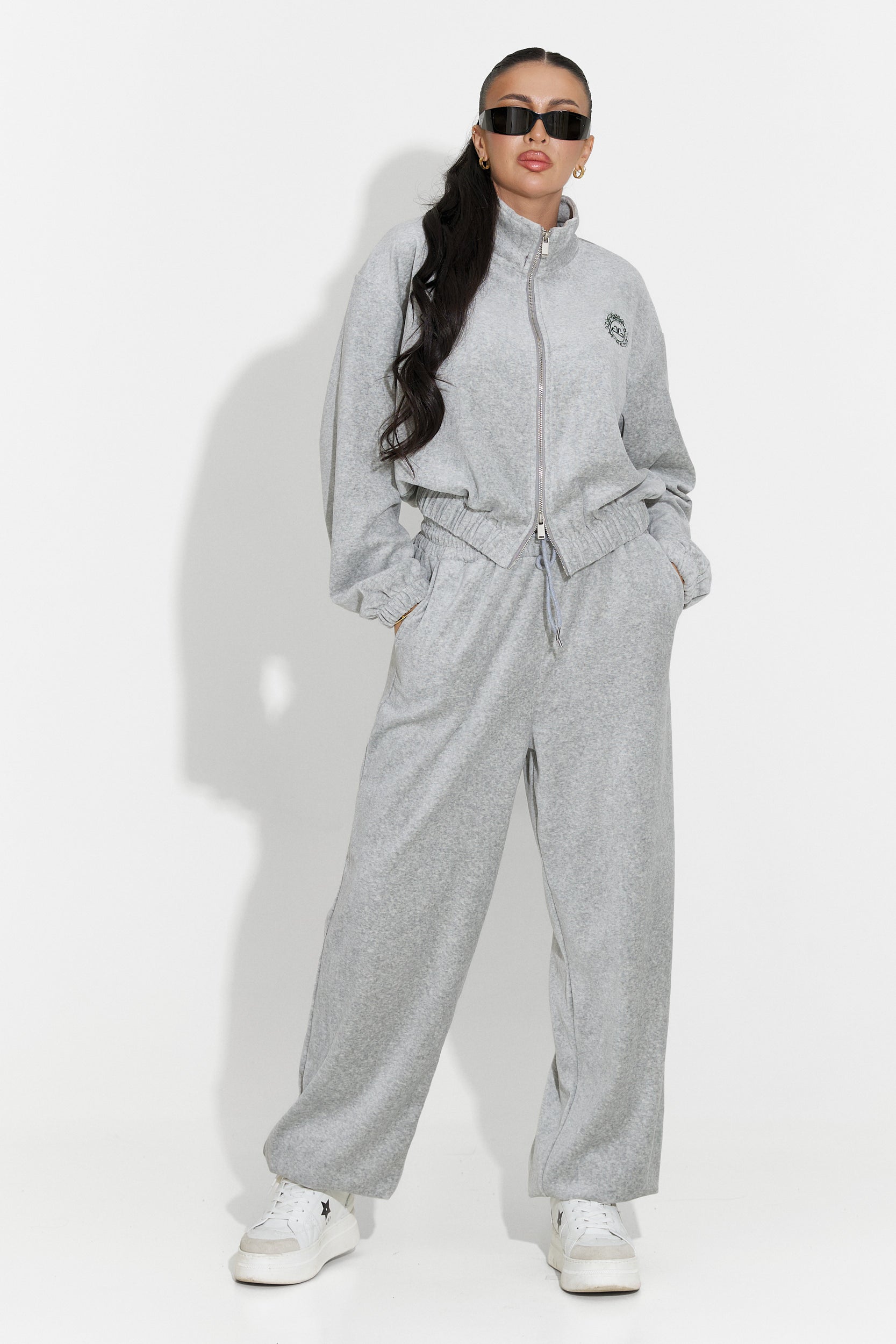 Trening dama casual gri Eidena Bogas