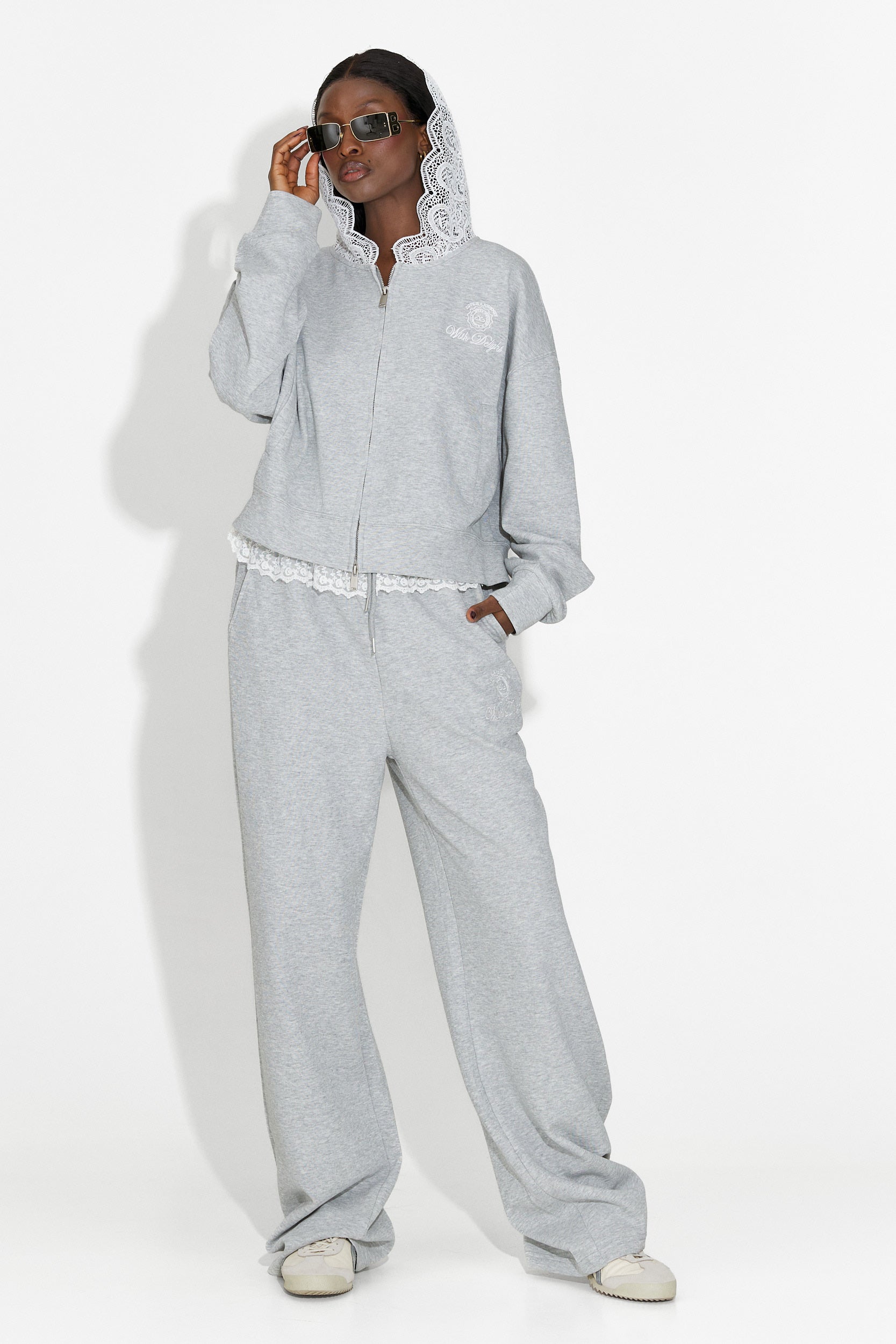 Trening dama casual gri Kiva Bogas