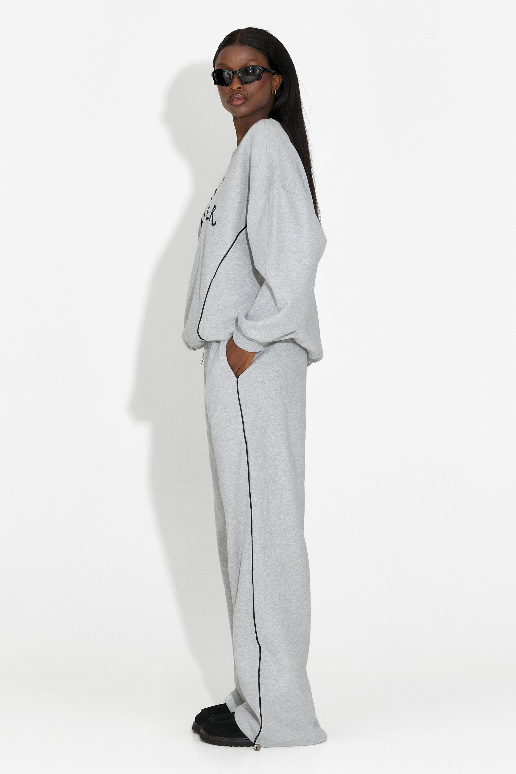 Trening dama casual gri Pavora Bogas