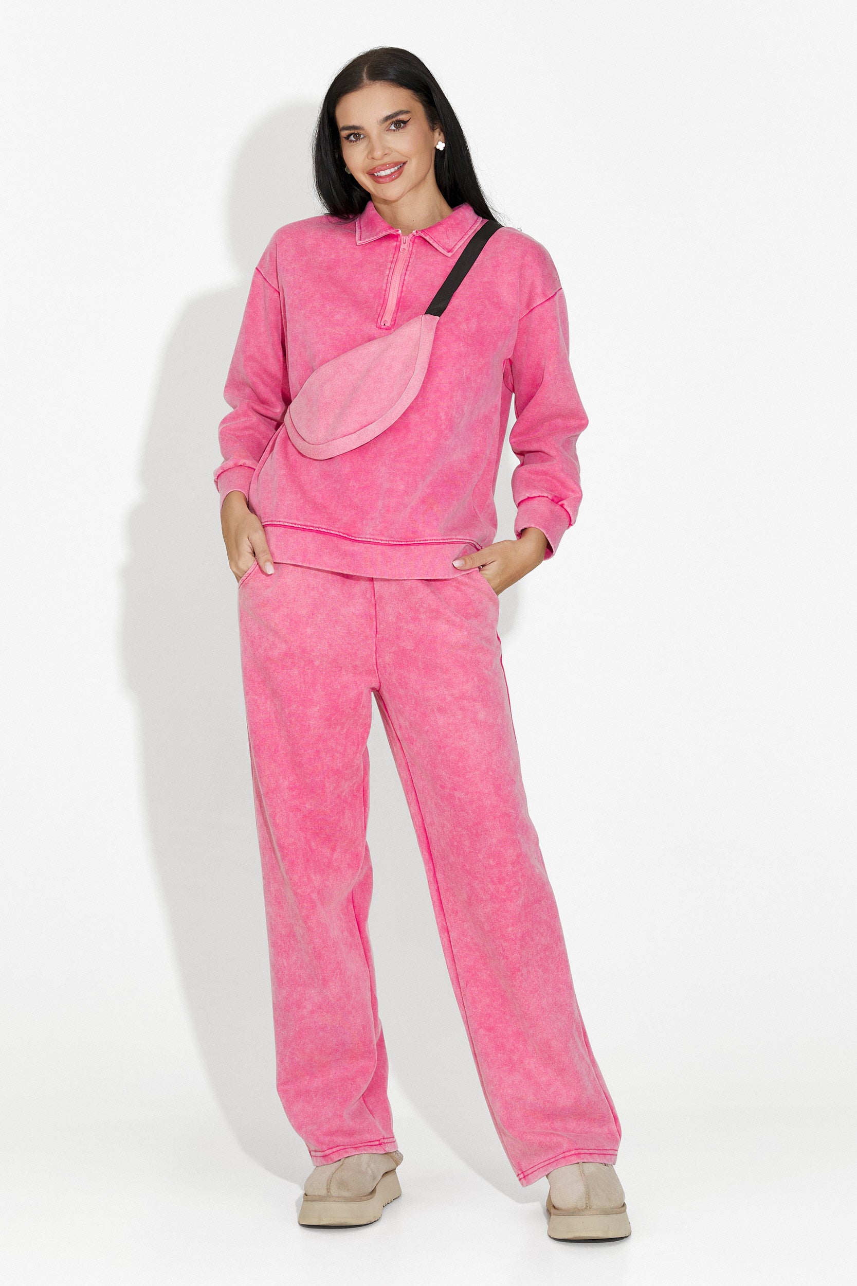 Trening dama casual roz Dionea Bogas