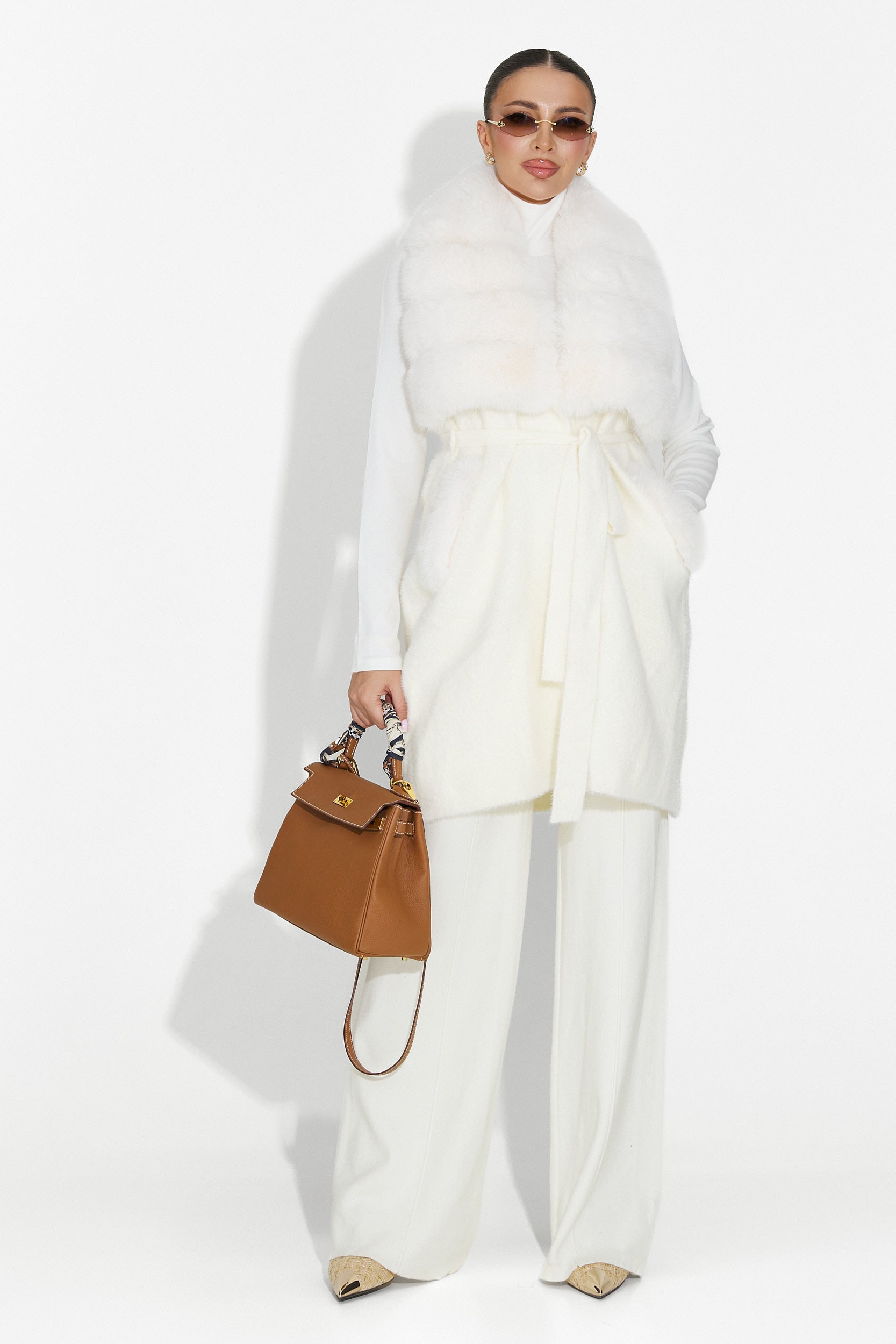 Vesta dama bej Cloria Bogas