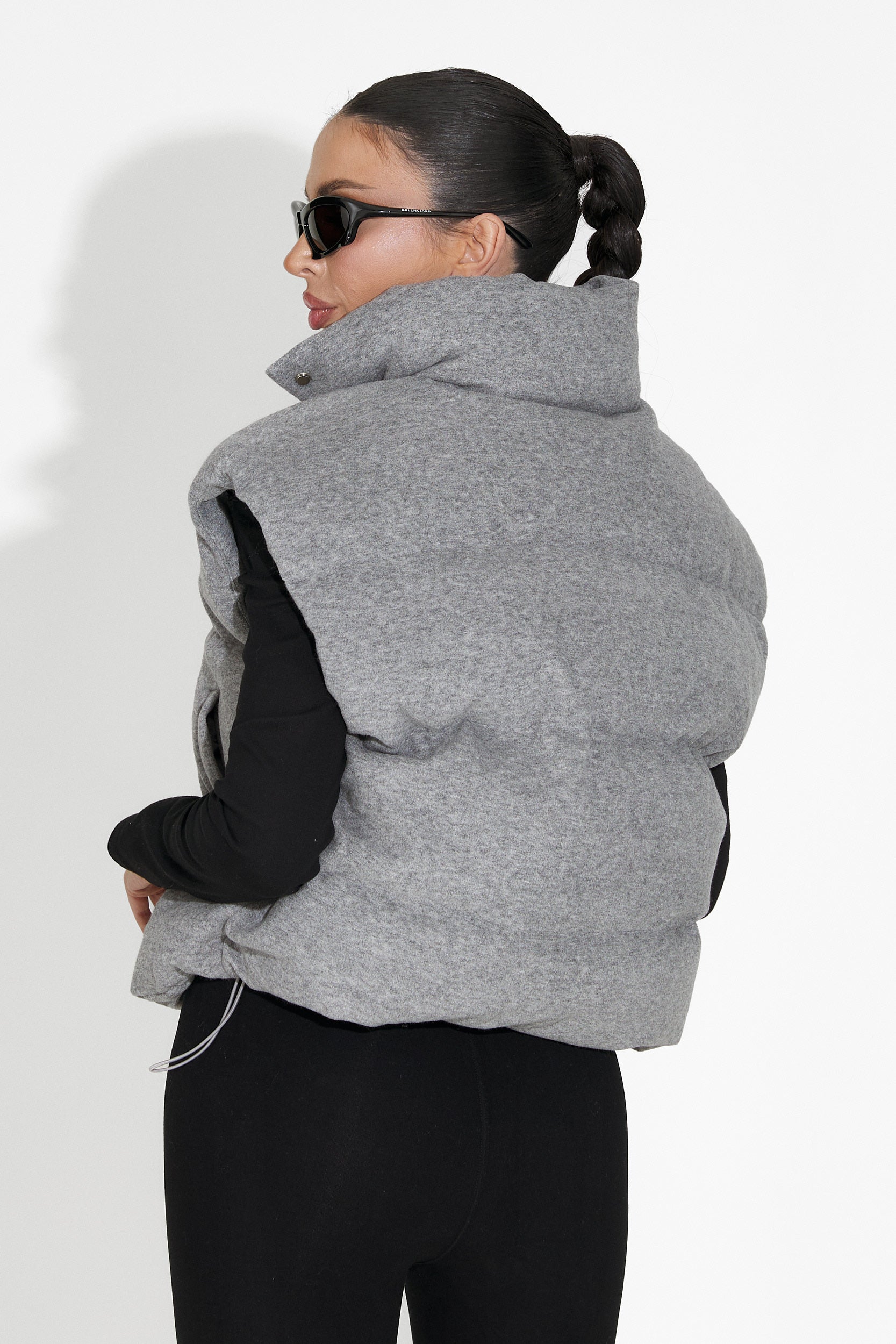 Vesta dama casual gri Cendira Bogas