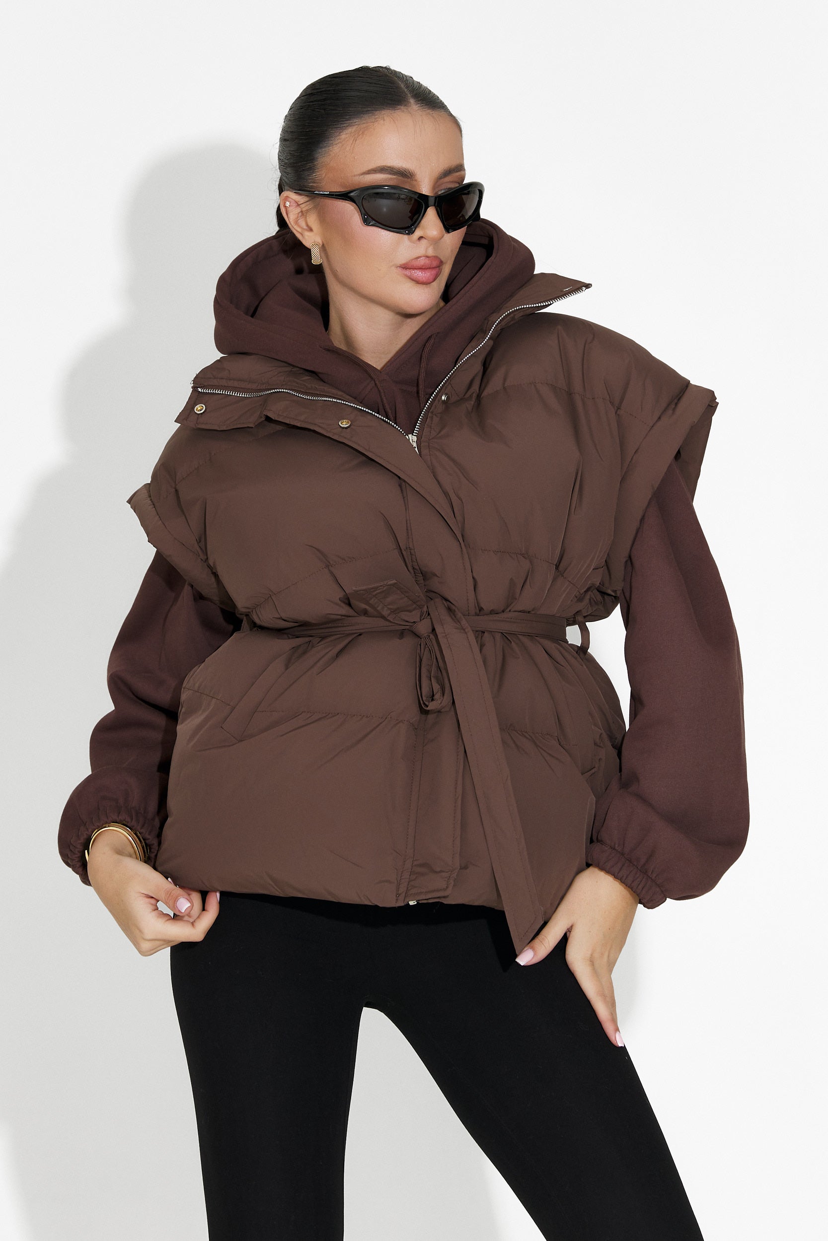 Vesta dama casual maro Denoria Bogas